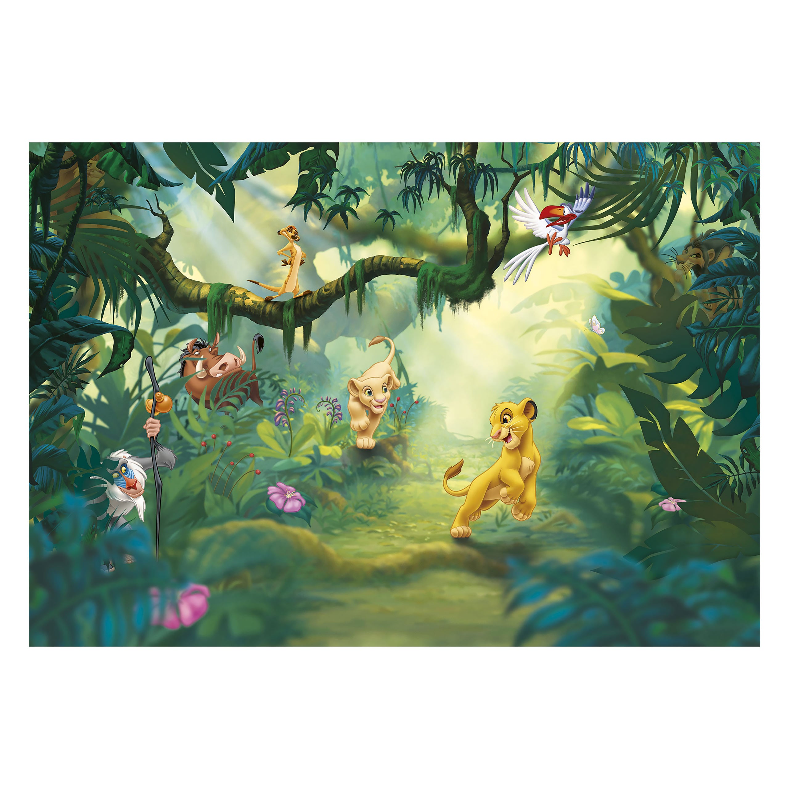 Zdjęcie produktu Disney Król Lew - Fototapeta Dżungla