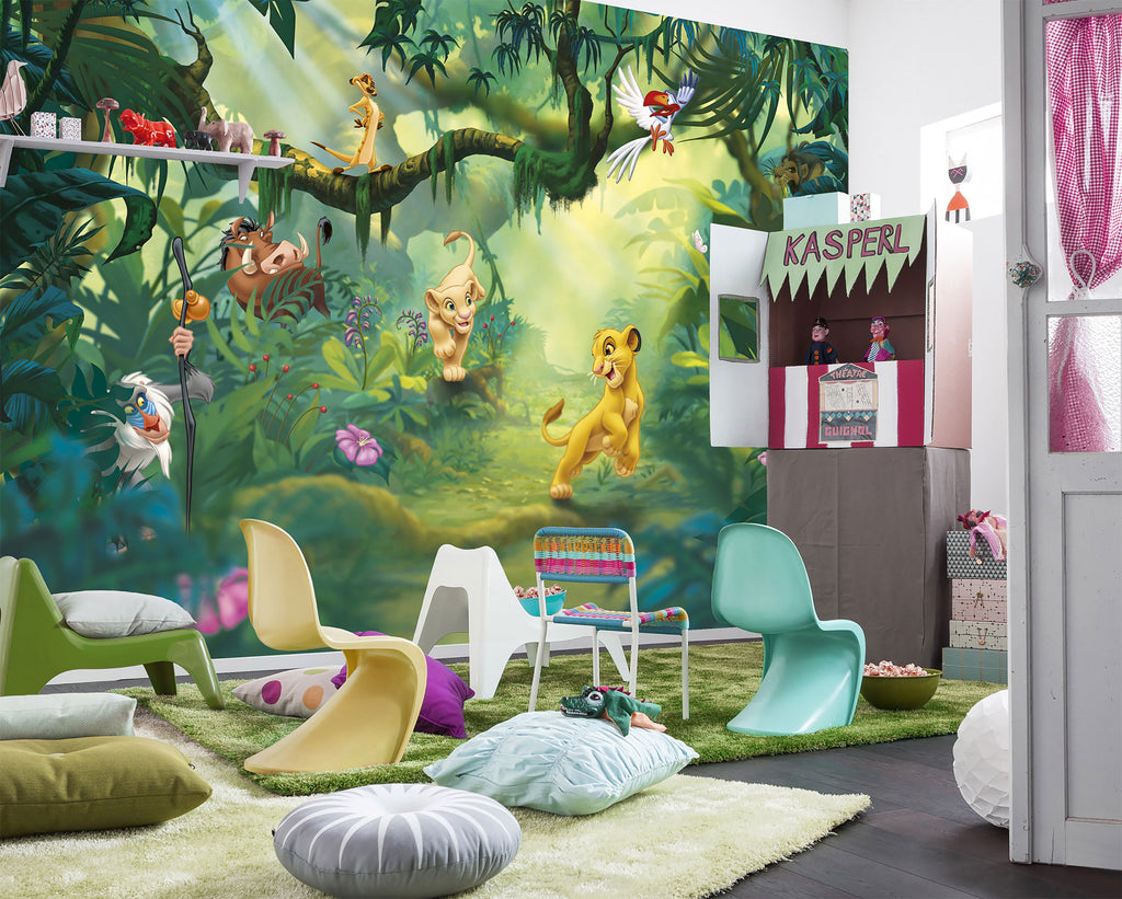 Zdjęcie produktu Disney Król Lew - Fototapeta Dżungla