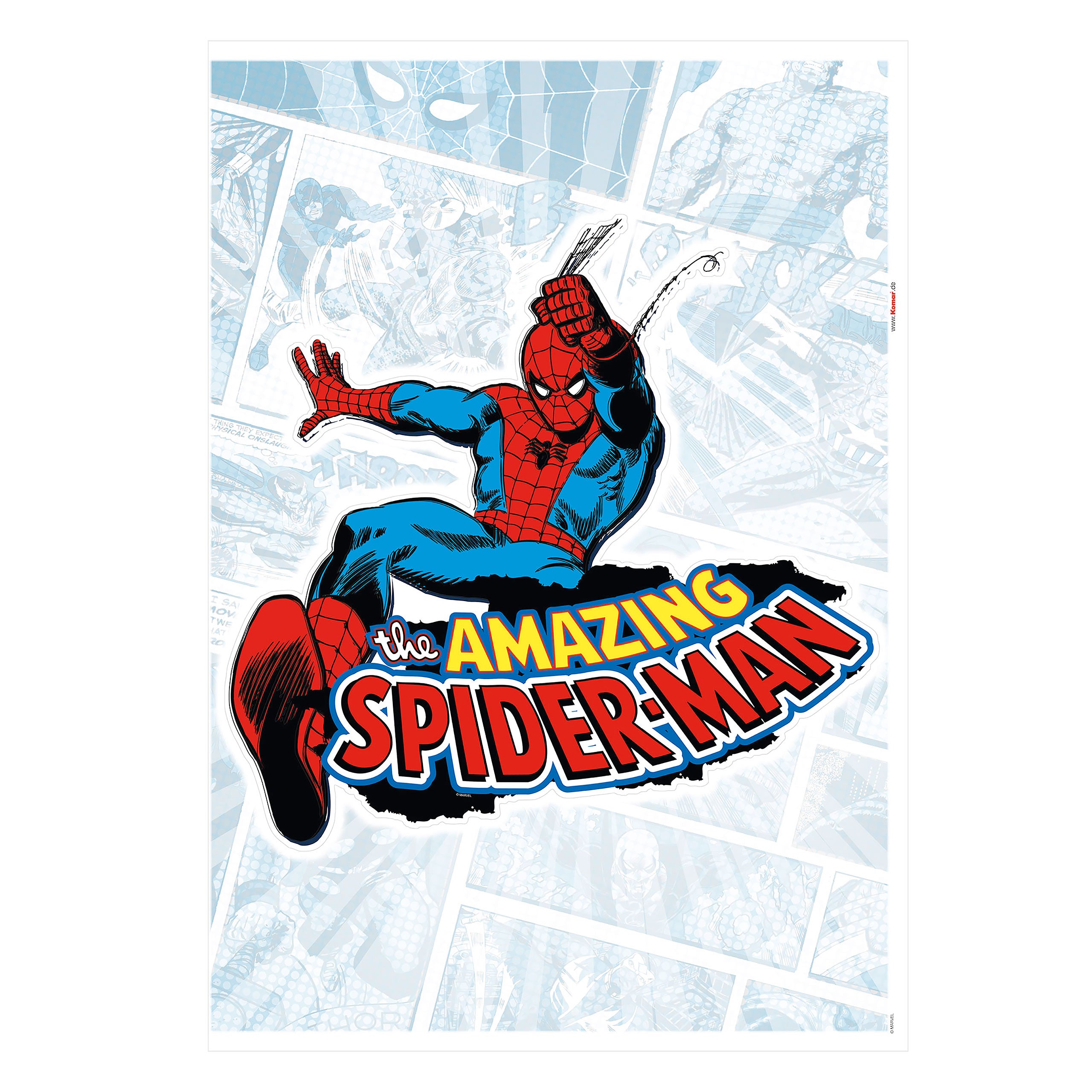 Zdjęcie produktu Spider-Man - Naklejka ścienna z komiksu