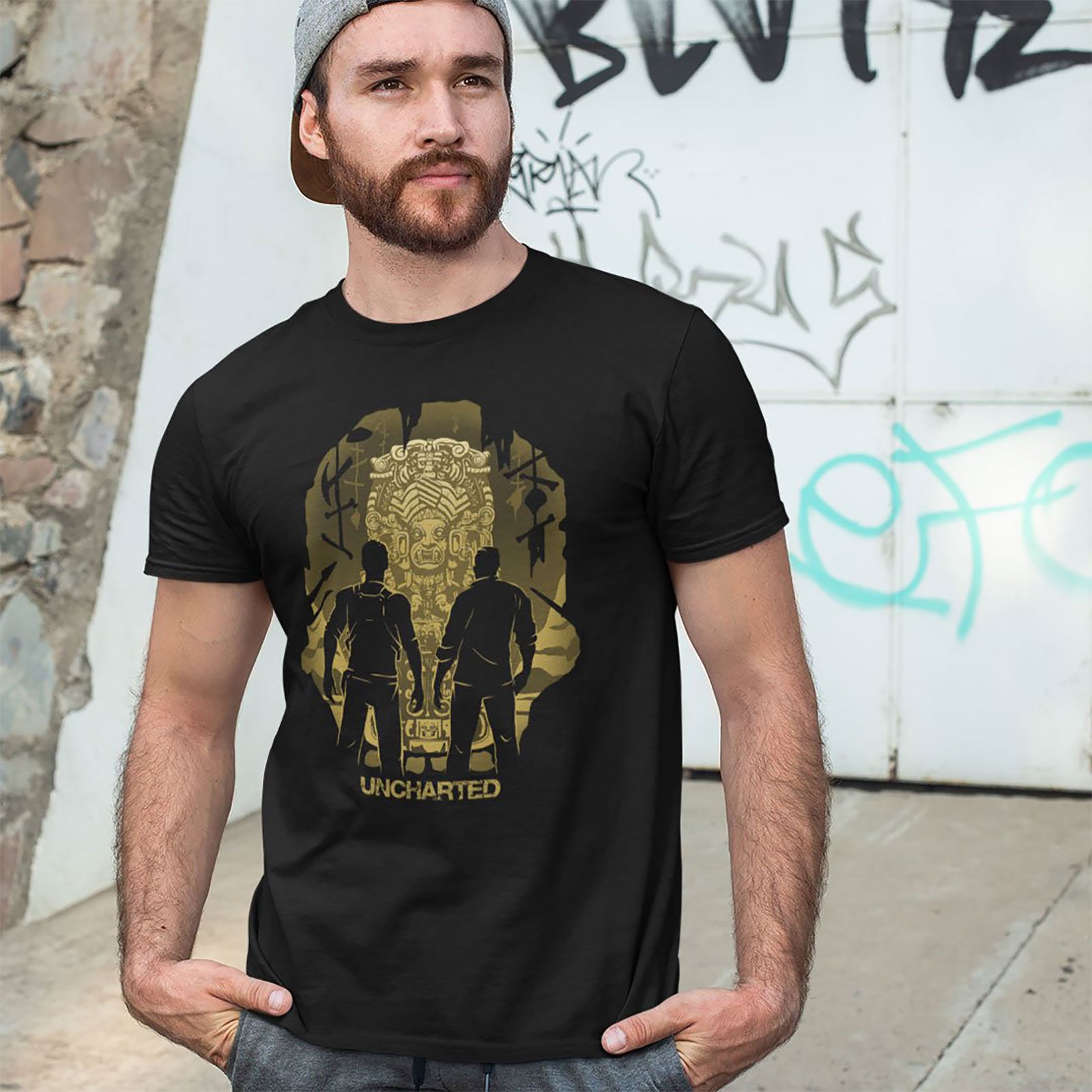 Zdjęcie produktu Uncharted - El Dorado T-Shirt czarne