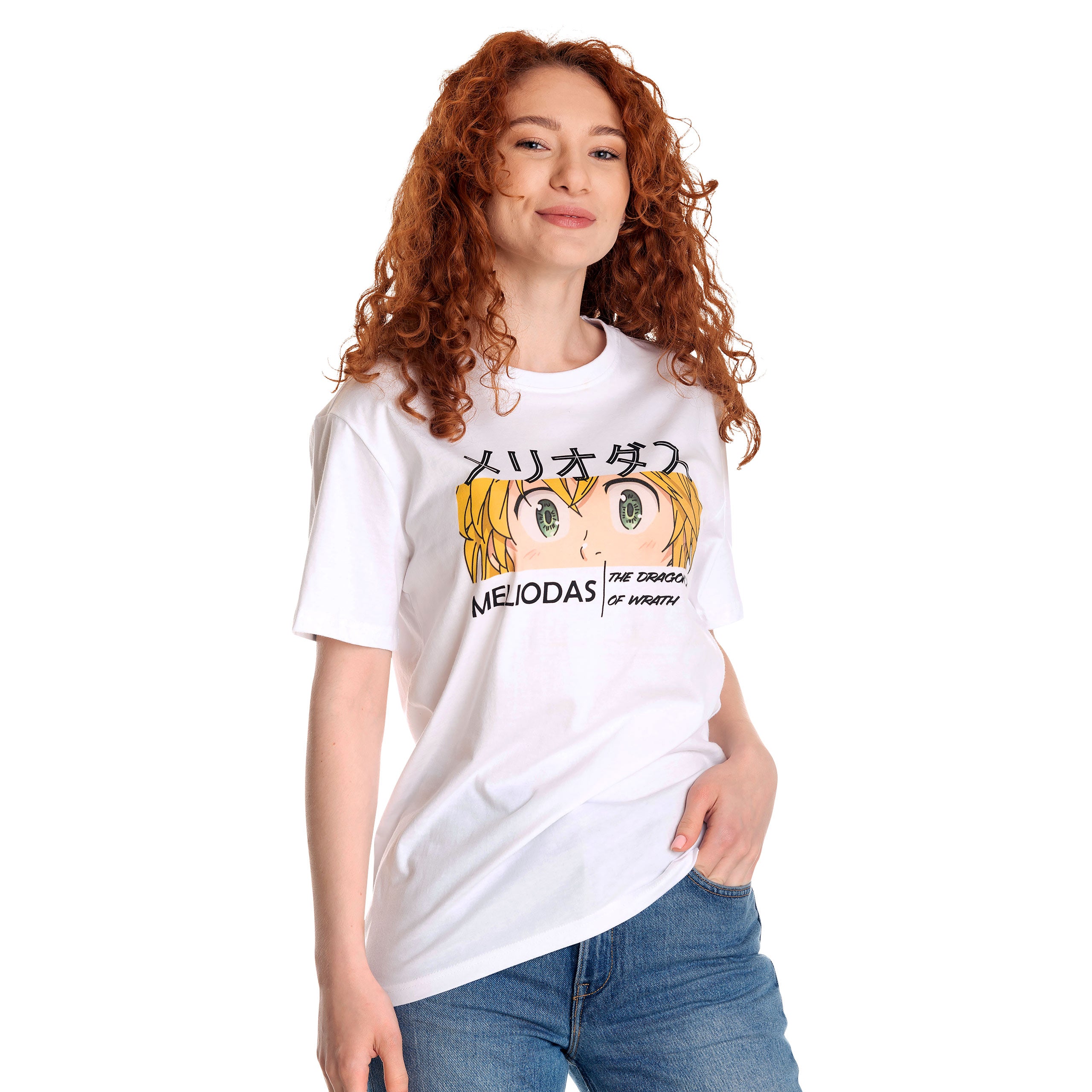 Zdjęcie produktu Seven Deadly Sins - Koszulka damska Meliodas biała