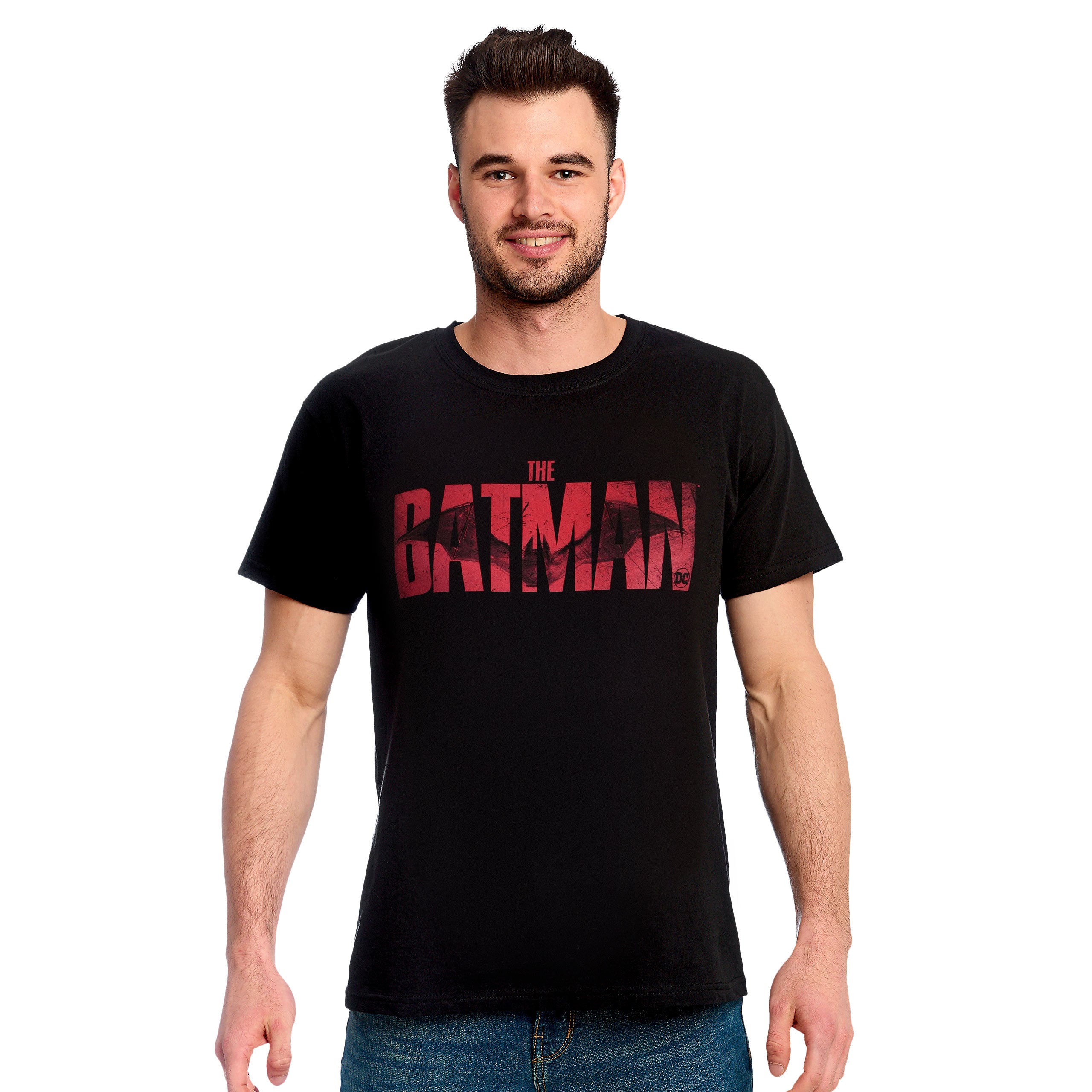 Zdjęcie produktu The Batman Logo T-Shirt czarne