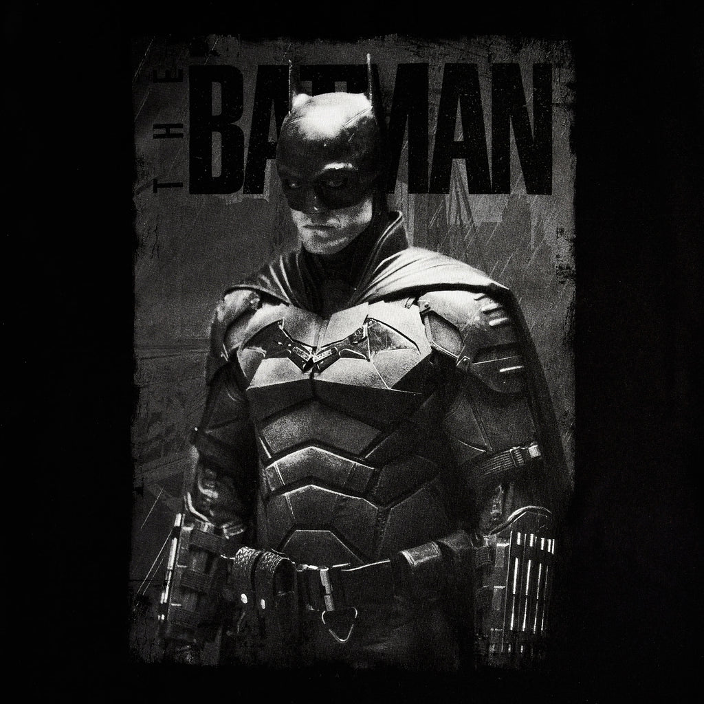 Zdjęcie produktu The Batman - Monochromatyczna Koszulka z Plakatem czarna