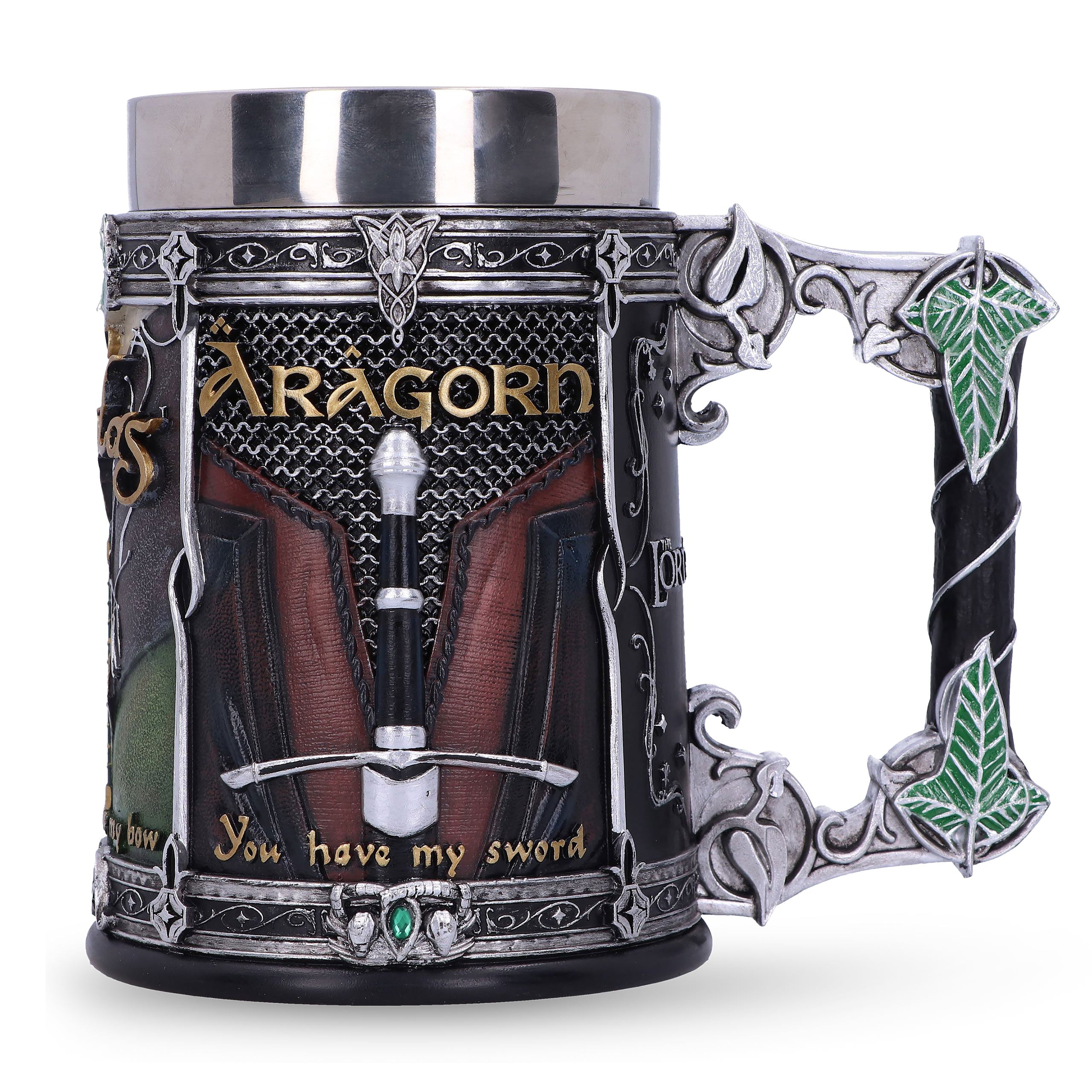 Zdjęcie produktu Władca Pierścieni - Aragorn Legolas Gimli Kufel Deluxe
