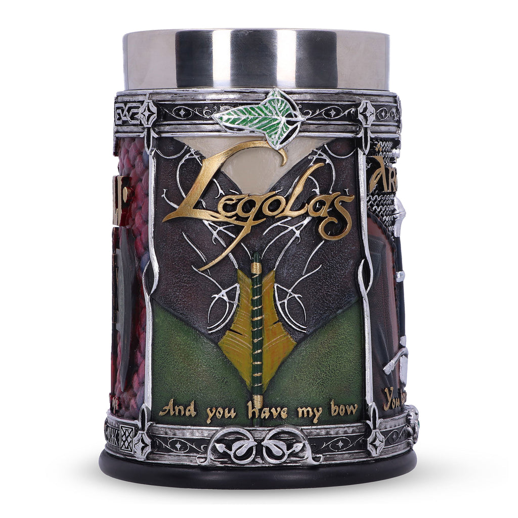Zdjęcie produktu Władca Pierścieni - Aragorn Legolas Gimli Kufel Deluxe
