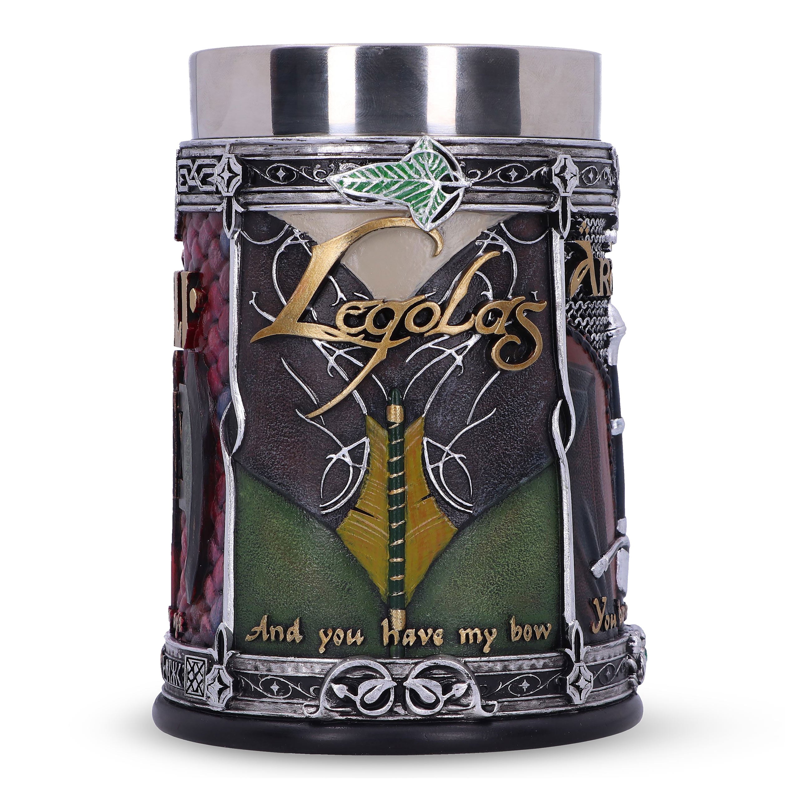 Zdjęcie produktu Władca Pierścieni - Aragorn Legolas Gimli Kufel Deluxe