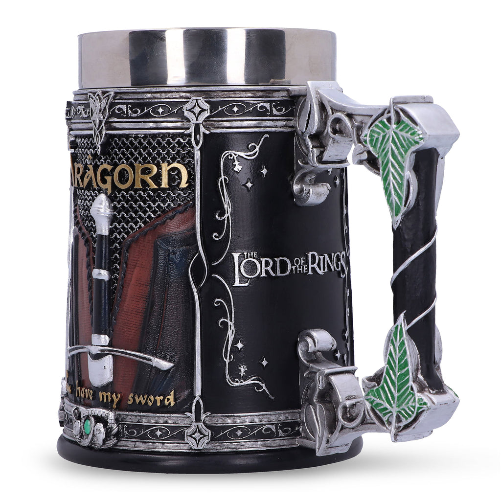Zdjęcie produktu Władca Pierścieni - Aragorn Legolas Gimli Kufel Deluxe