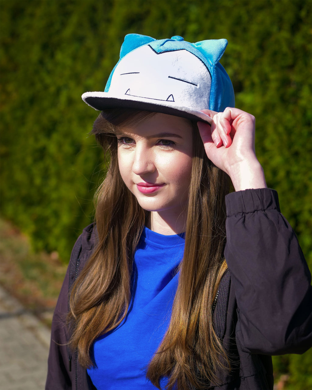 Zdjęcie produktu Pokemon - Pluszowa Snapback Czapka Relaxo