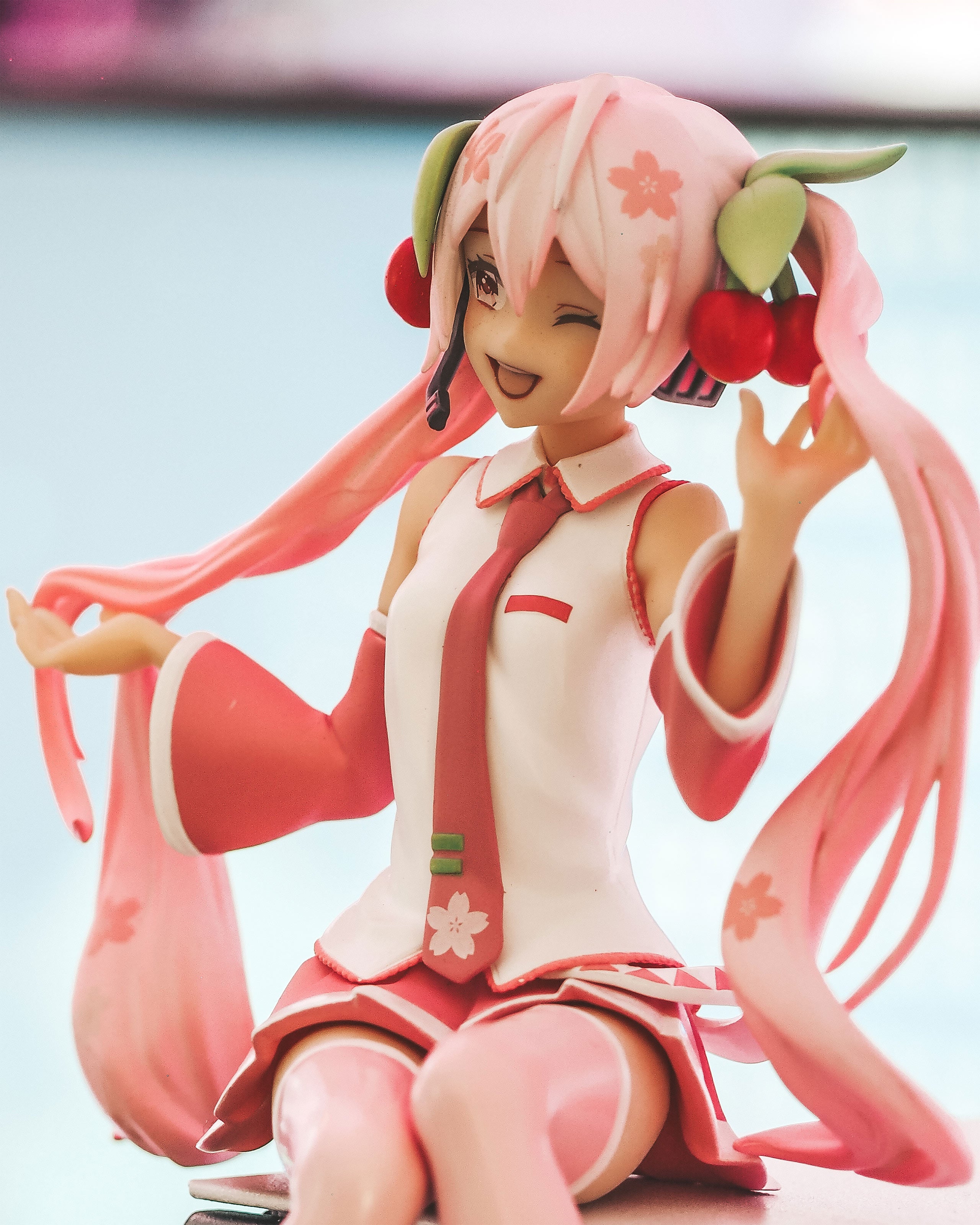 Zdjęcie produktu Hatsune Miku - Sakura Noodle Stopper Figurka