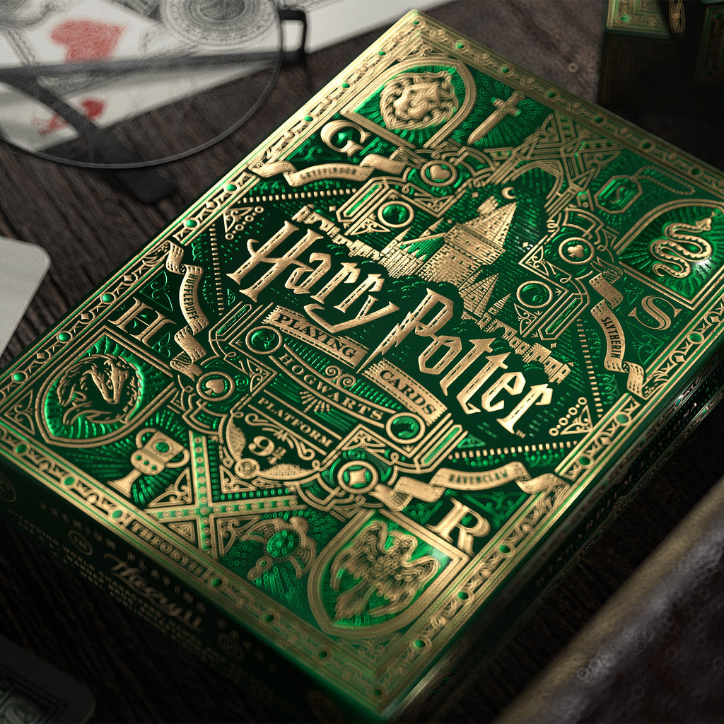 Zdjęcie produktu Harry Potter - Slytherin Gra Karciana Deluxe Edition