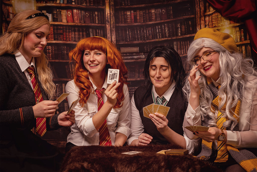 Zdjęcie produktu Harry Potter - Hufflepuff Gra Karciana Deluxe Edition