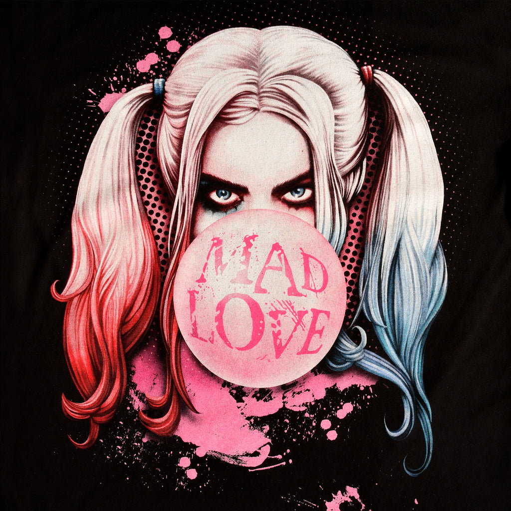 Zdjęcie produktu Harley Quinn - Mad Love Koszulka czarna