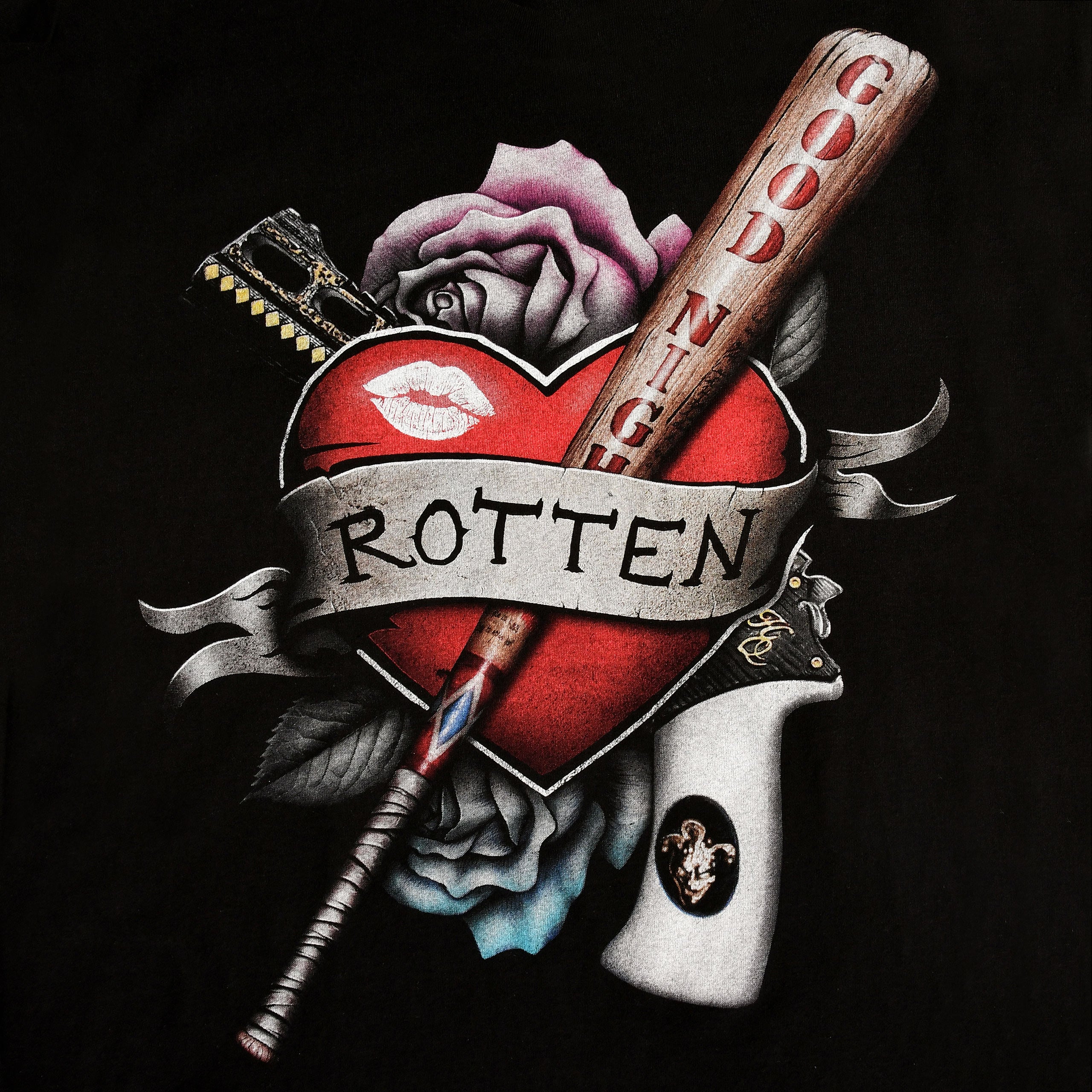 Zdjęcie produktu Harley Quinn - Rotten T-Shirt czarne