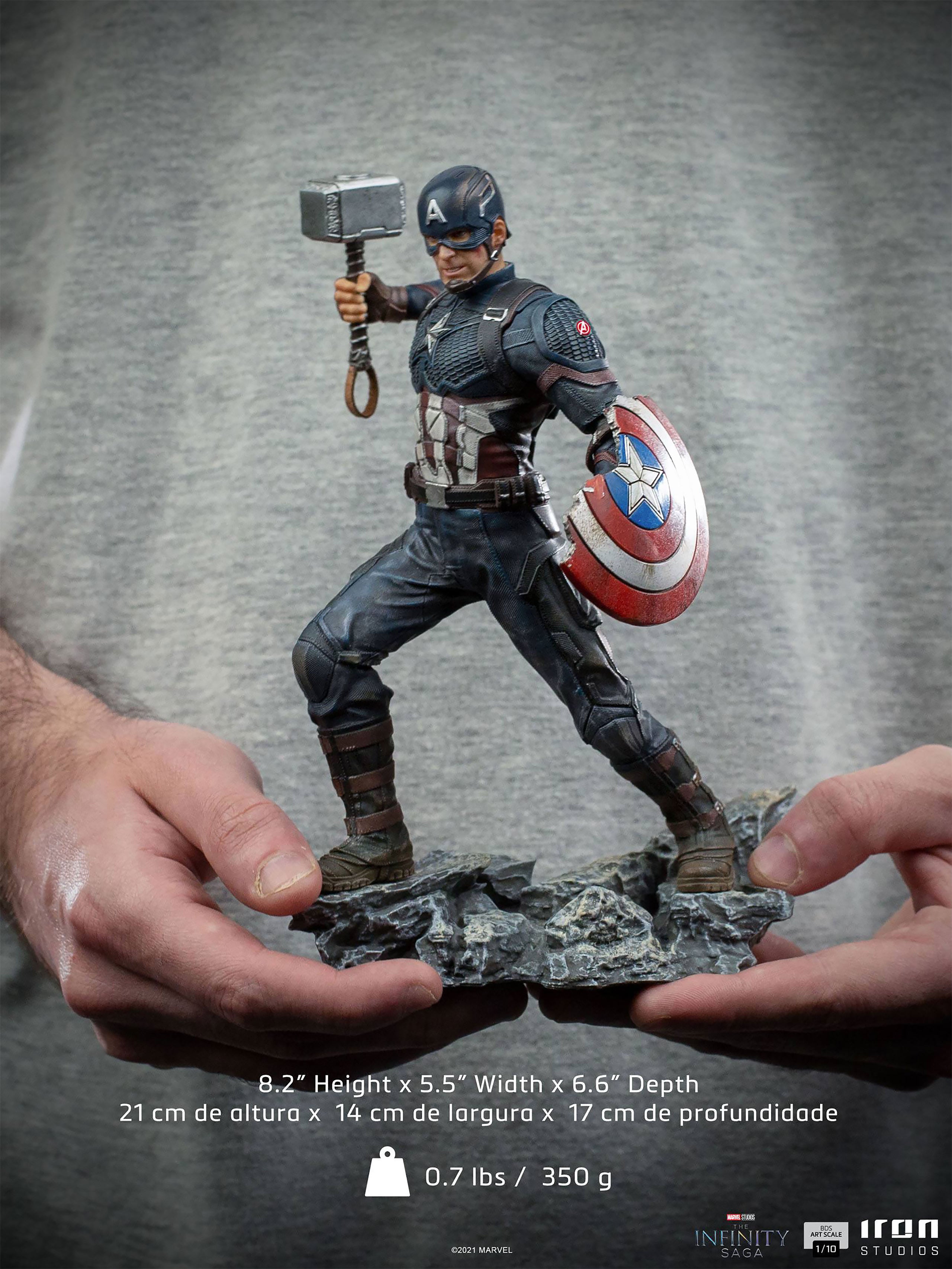 Product image Captain America BDS Art Scale Deluxe Statue