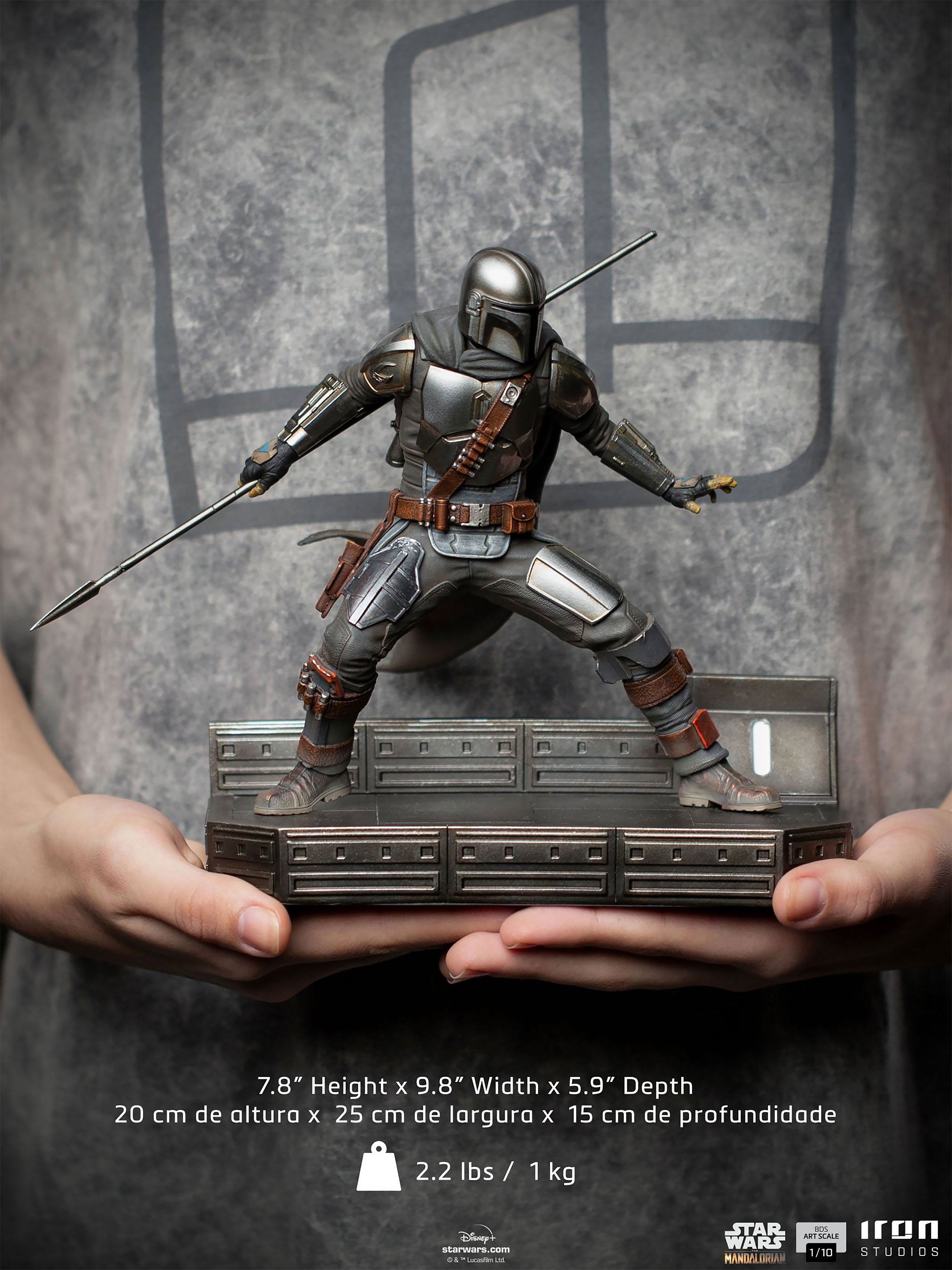 Zdjęcie produktu Mandalorianin BDS Art Scale Deluxe Statua - Star Wars The Mandalorian