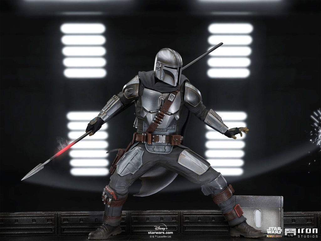 Zdjęcie produktu Mandalorianin BDS Art Scale Deluxe Statua - Star Wars The Mandalorian