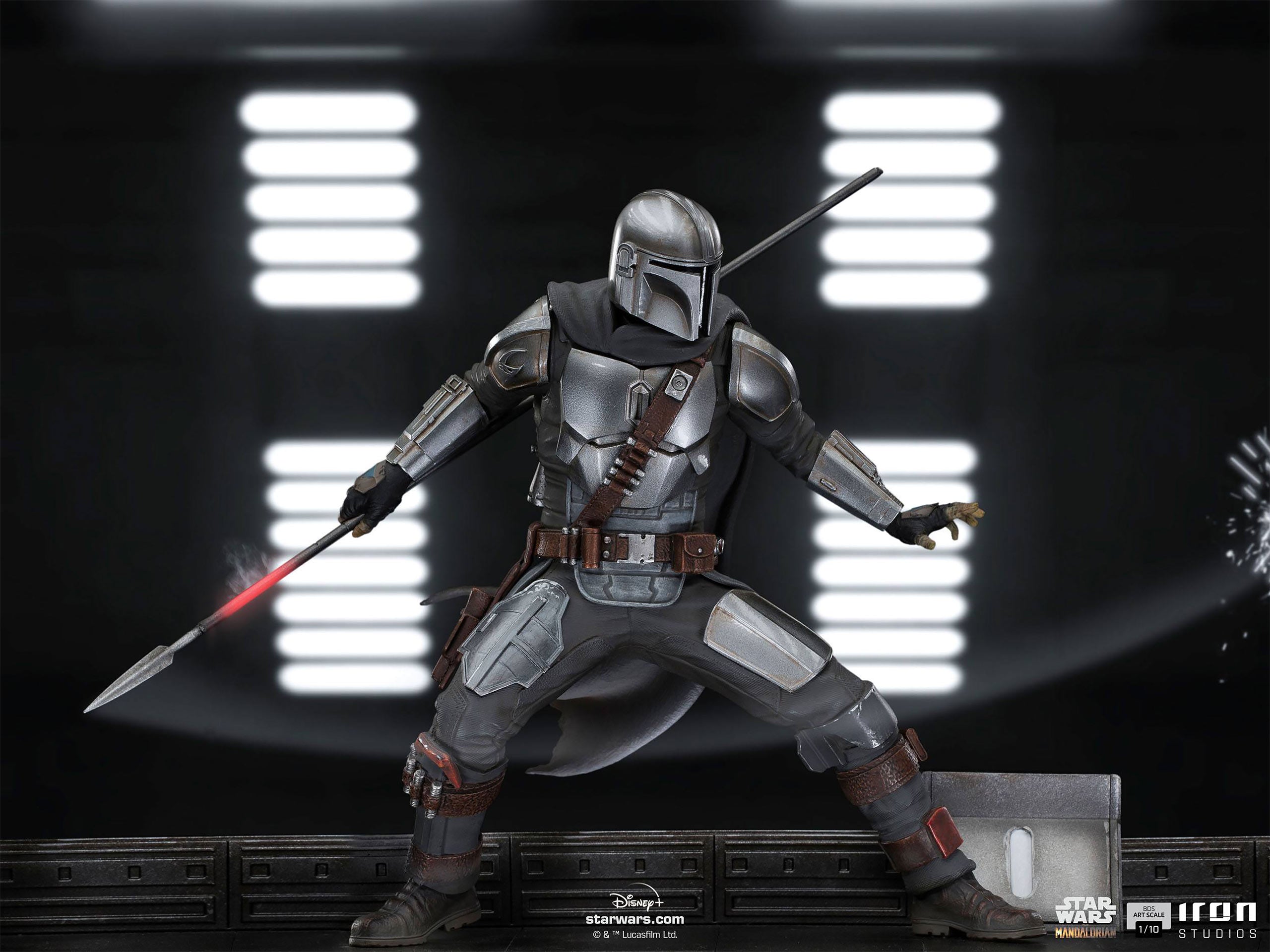 Zdjęcie produktu Mandalorianin BDS Art Scale Deluxe Statua - Star Wars The Mandalorian