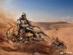 Zdjęcie produktu Mando z Speederem BDS Art Scale Deluxe Statua - Star Wars The Mandalorian