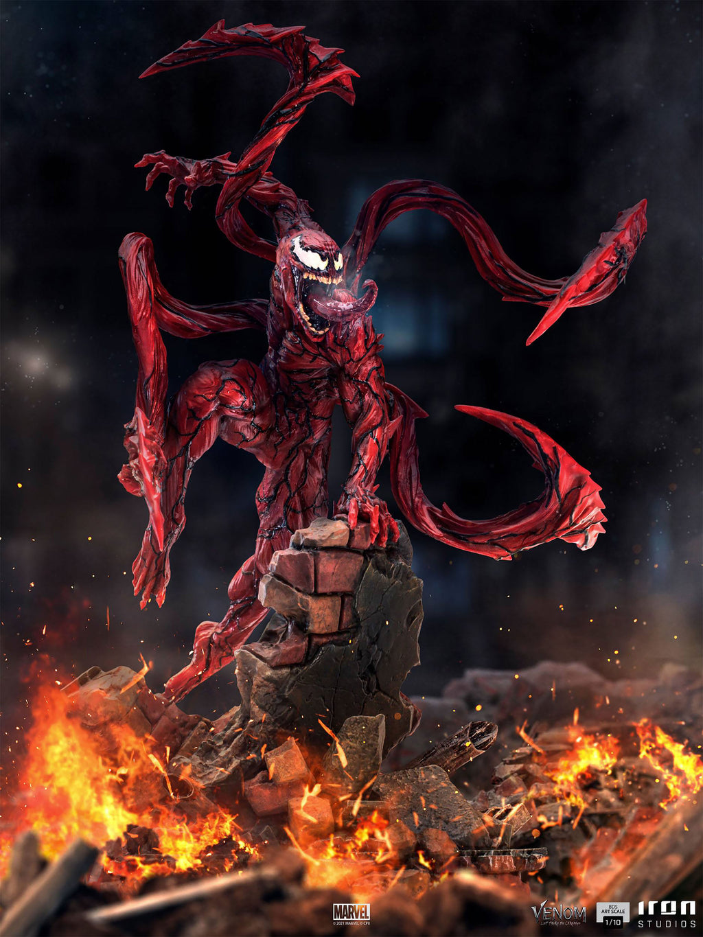 Zdjęcie produktu Venom Carnage BDS Art Scale Deluxe Statua