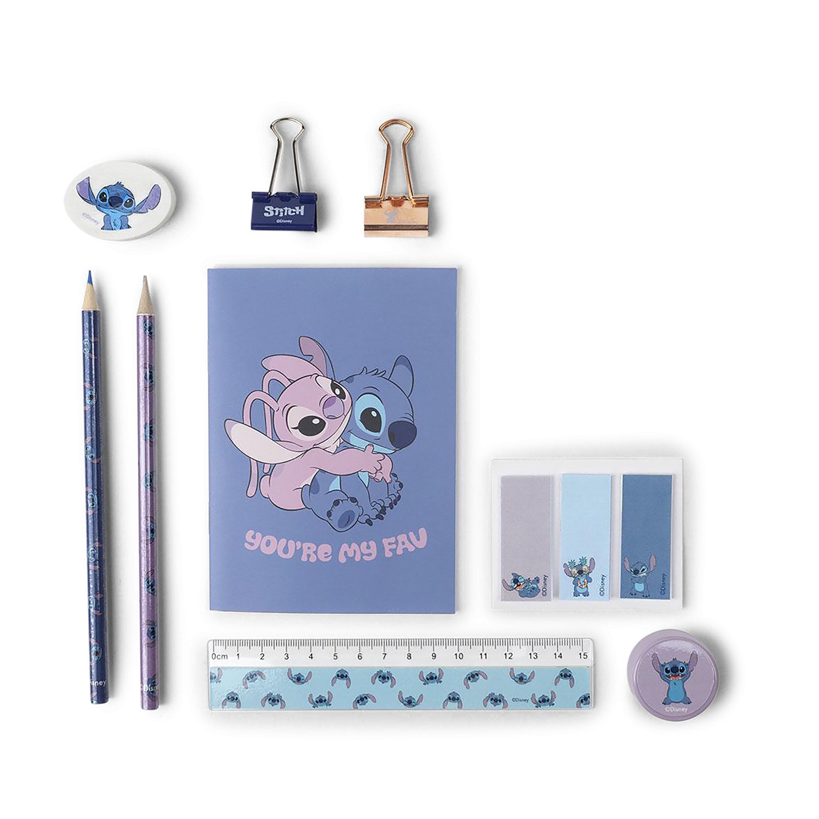Zdjęcie produktu Lilo & Stitch - Zestaw piśmienniczy Angel i Stitch