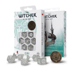 Product image Witcher - Ciri Lady of Space & Time RPG Dice Set 7pcs with Collector's Coin