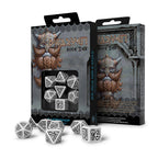 Zdjęcie produktu Dwarven Białe i Czarne RPG Kości Zestaw 7-częściowy