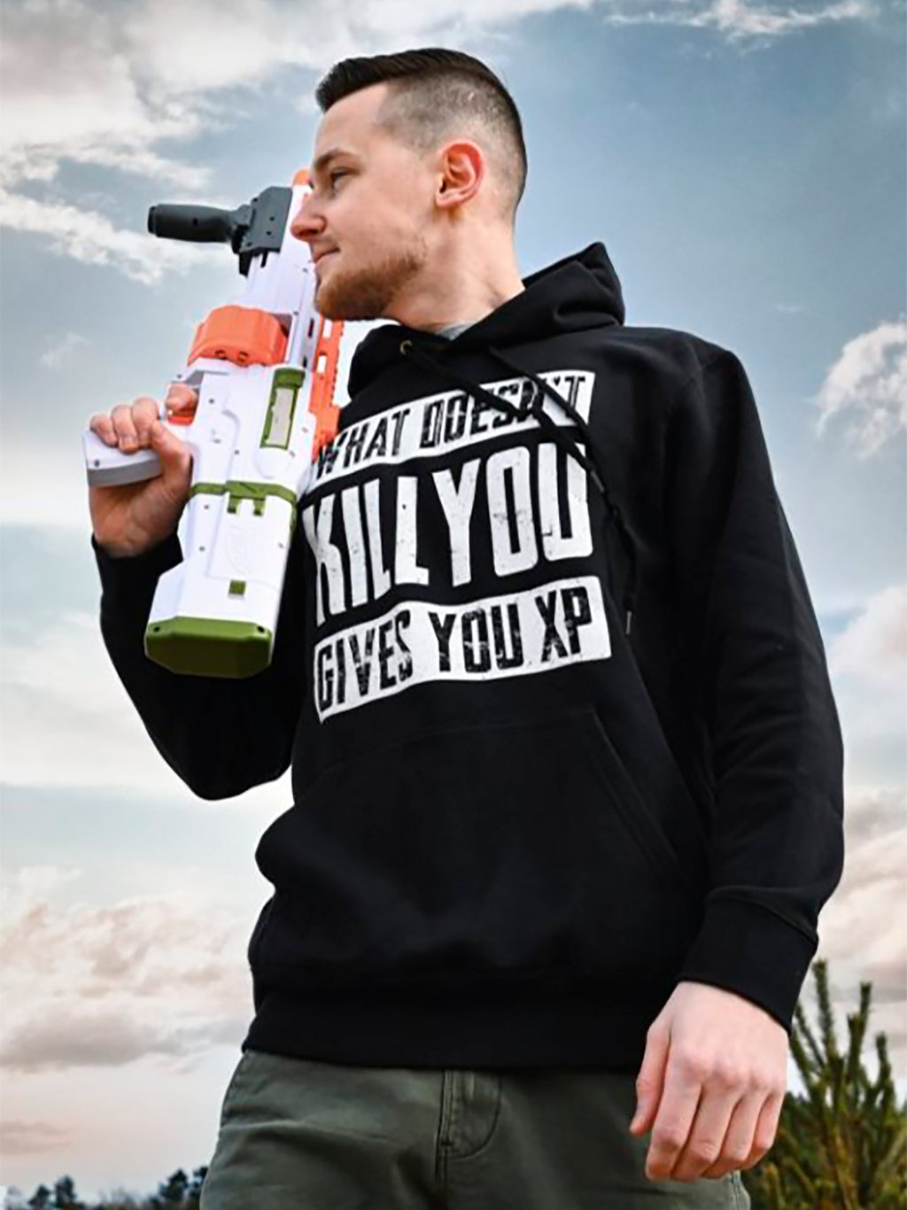 Product image What Doesn't Kill You Gives You XP Hoodie Black