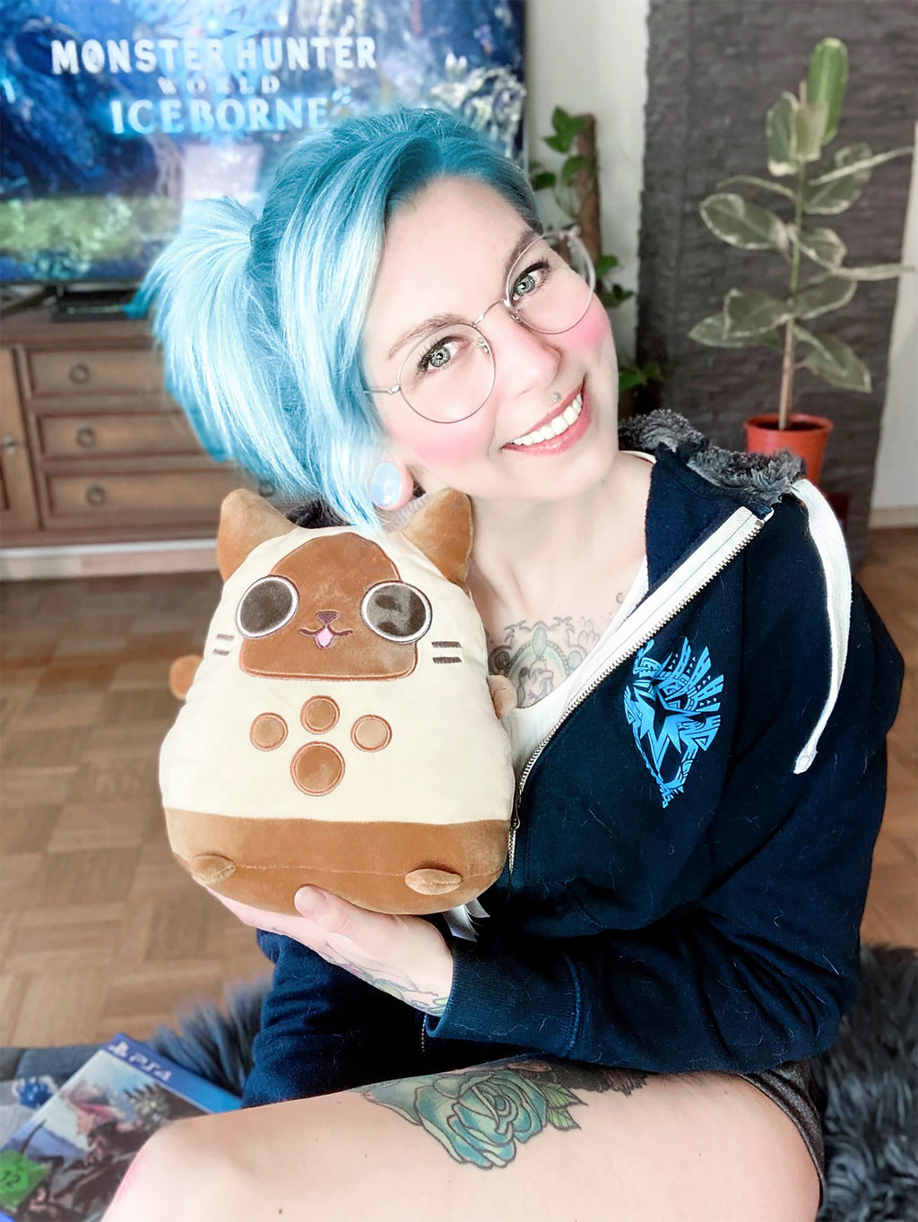 Zdjęcie produktu Monster Hunter - Palico Smoosh Pluszowa Figurka 26,5 cm