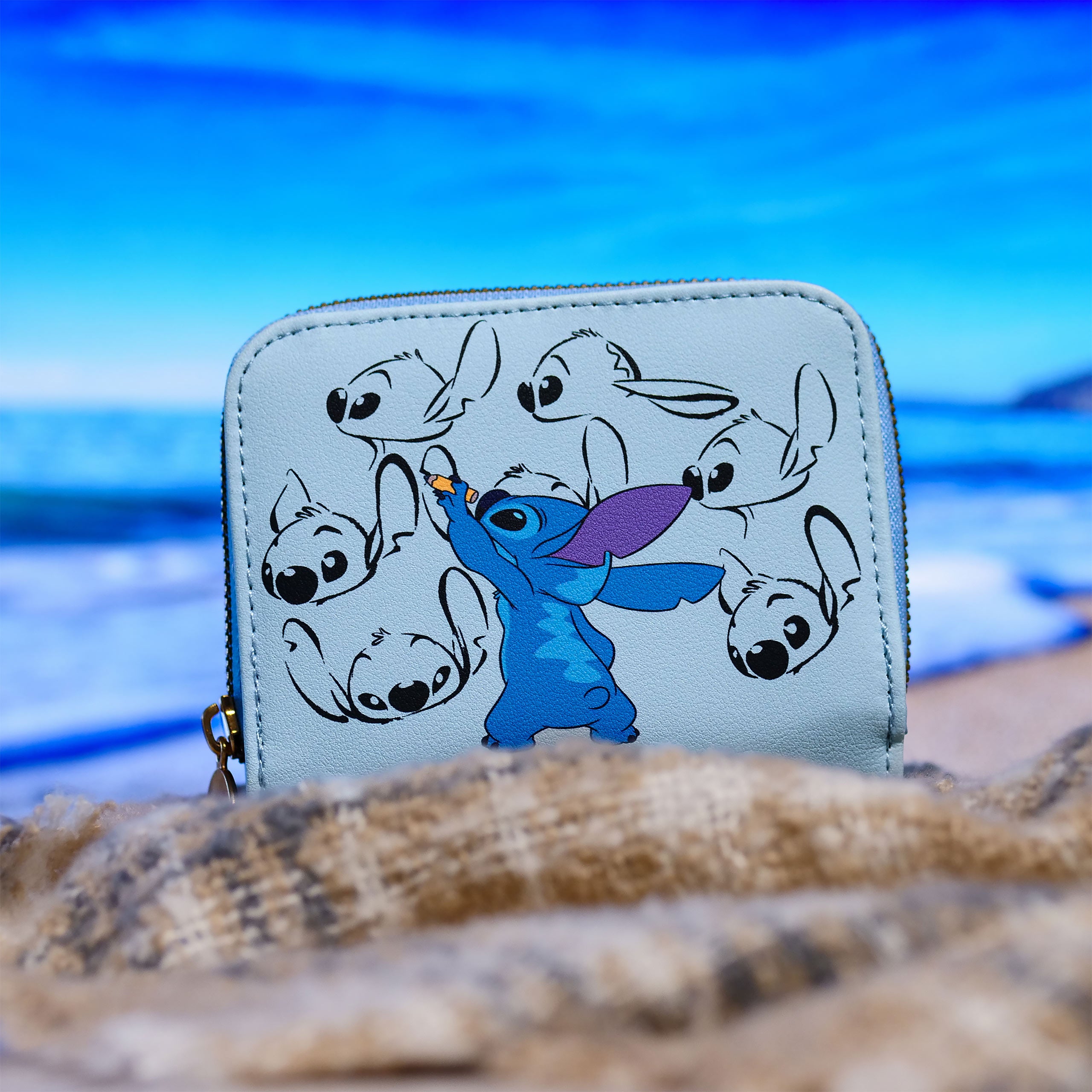 Zdjęcie produktu Lilo & Stitch - Portfel Stitch niebieski