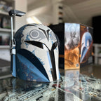Zdjęcie produktu Replika Premium Hełmu Bo-Katan Re-Armored z efektami świetlnymi - Star Wars The Mandalorian