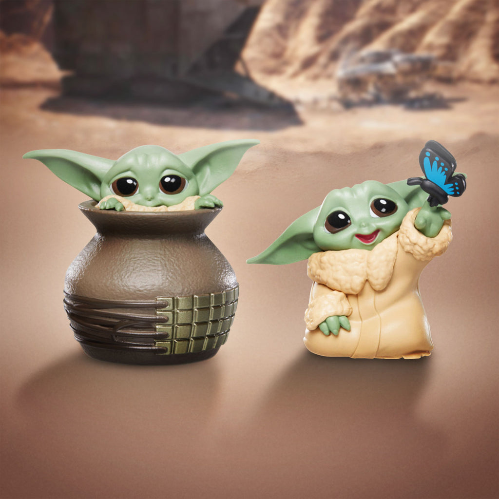 Zdjęcie produktu Grogu z motylem i wazonem Mini-Figuren-Set - Star Wars The Mandalorian
