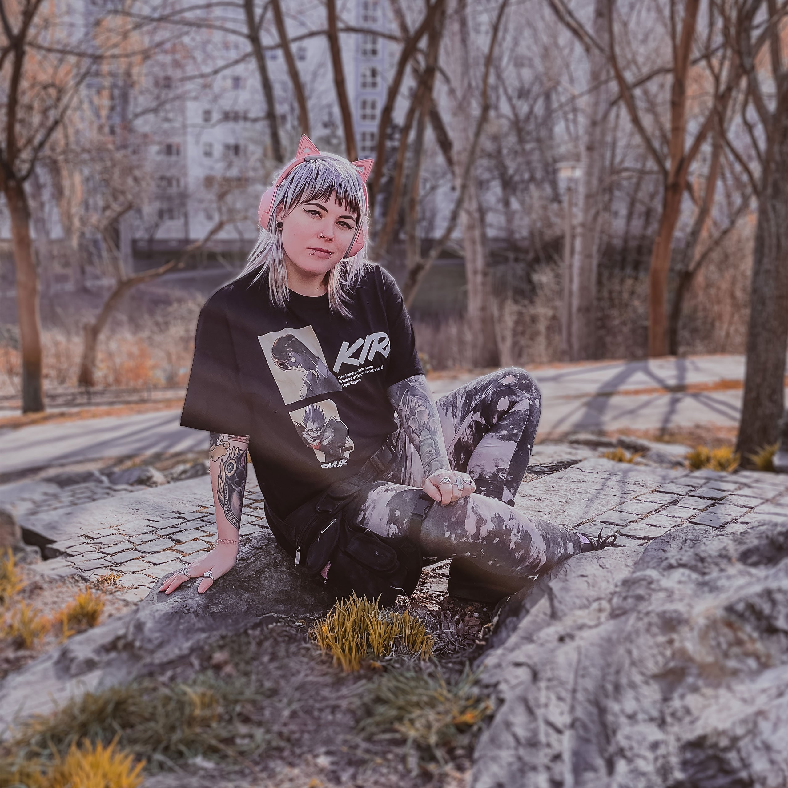 Zdjęcie produktu Death Note - Kira T-Shirt czarne