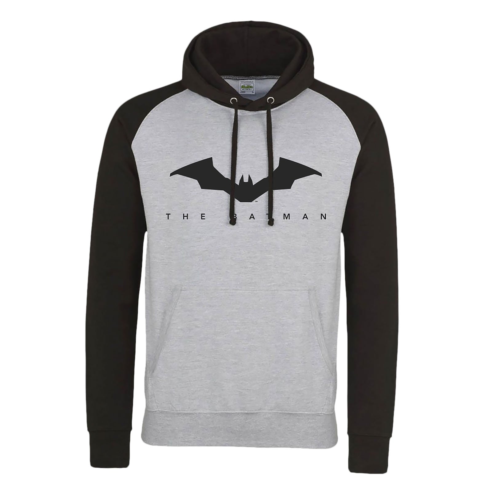 Zdjęcie produktu The Batman - Logo Baseball Hoodie szaro-czarny