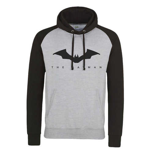 Product image The Batman - Logo Baseball Hoodie gray-black