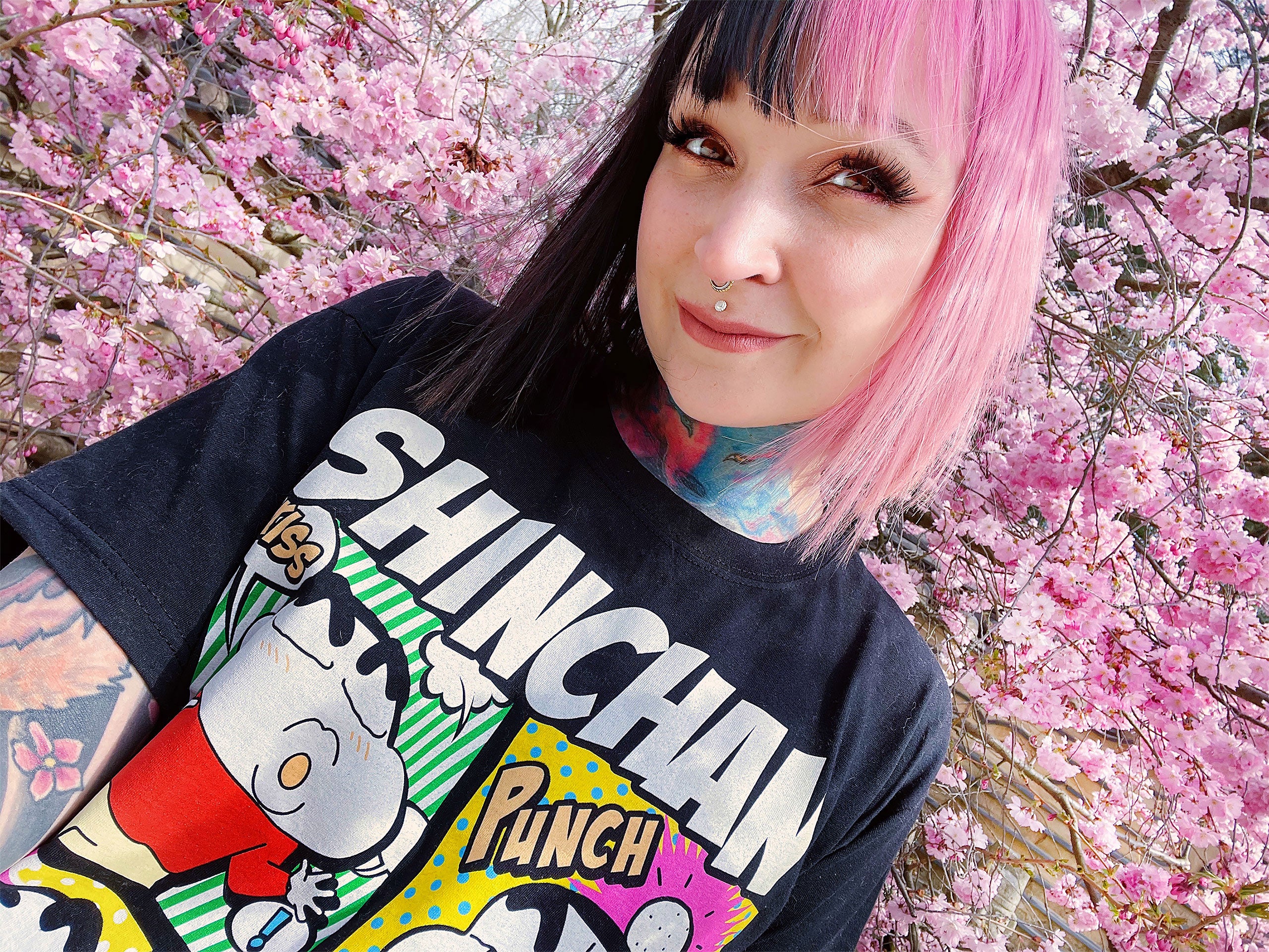Product image Shin-Chan - Pop Art T-Shirt black