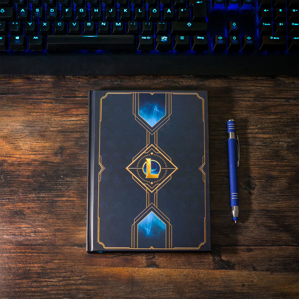 Zdjęcie produktu League of Legends - Notatnik Hextech Logo A5