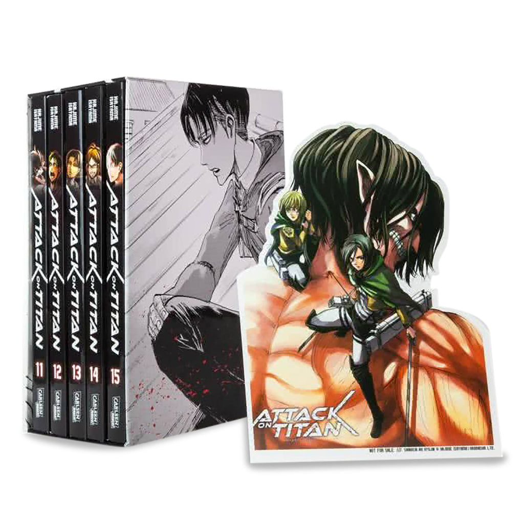 Zdjęcie produktu Attack on Titan - Kolekcjonerskie pudełko tomy 11-15
