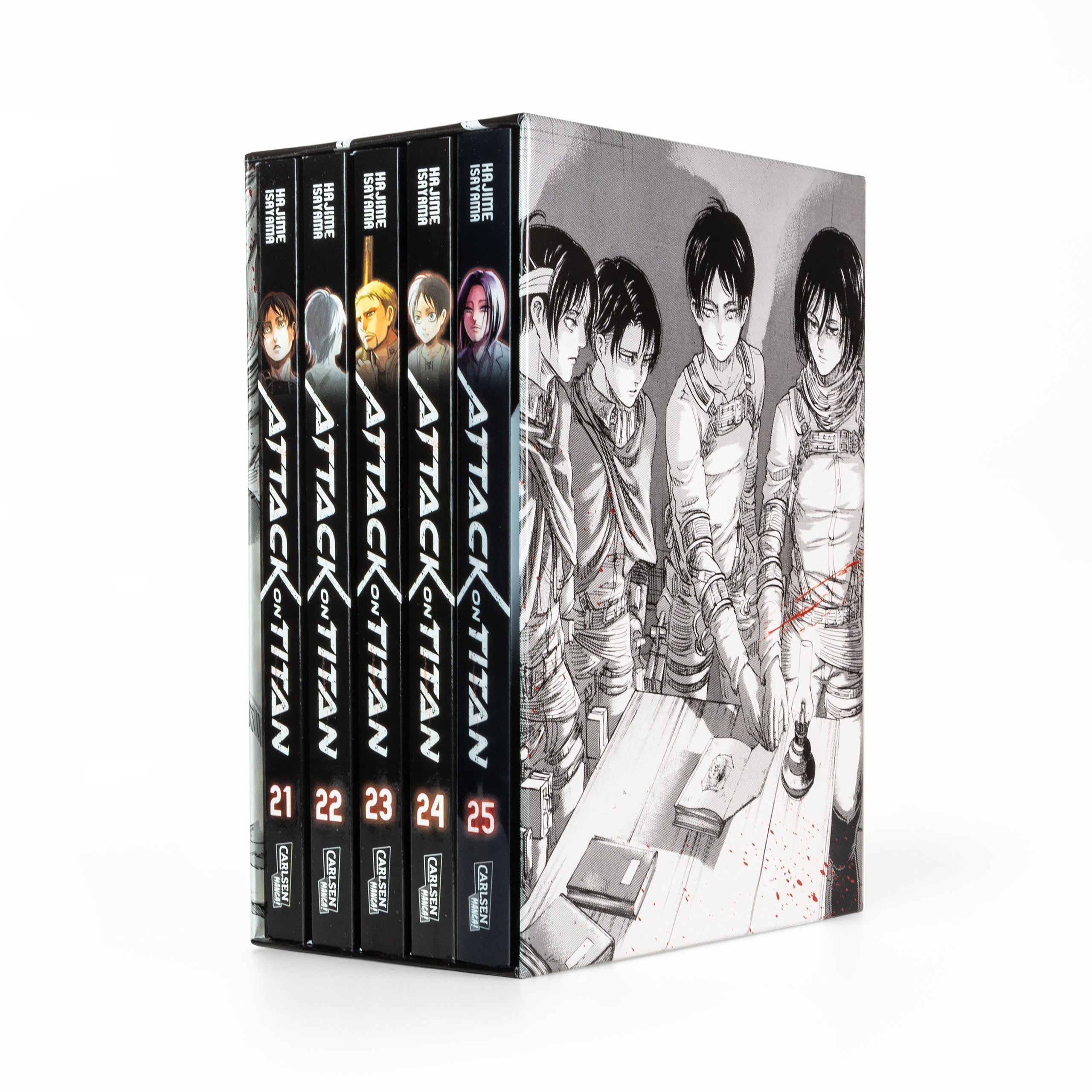Zdjęcie produktu Attack on Titan - Kolekcjonerskie pudełko tomy 21-25