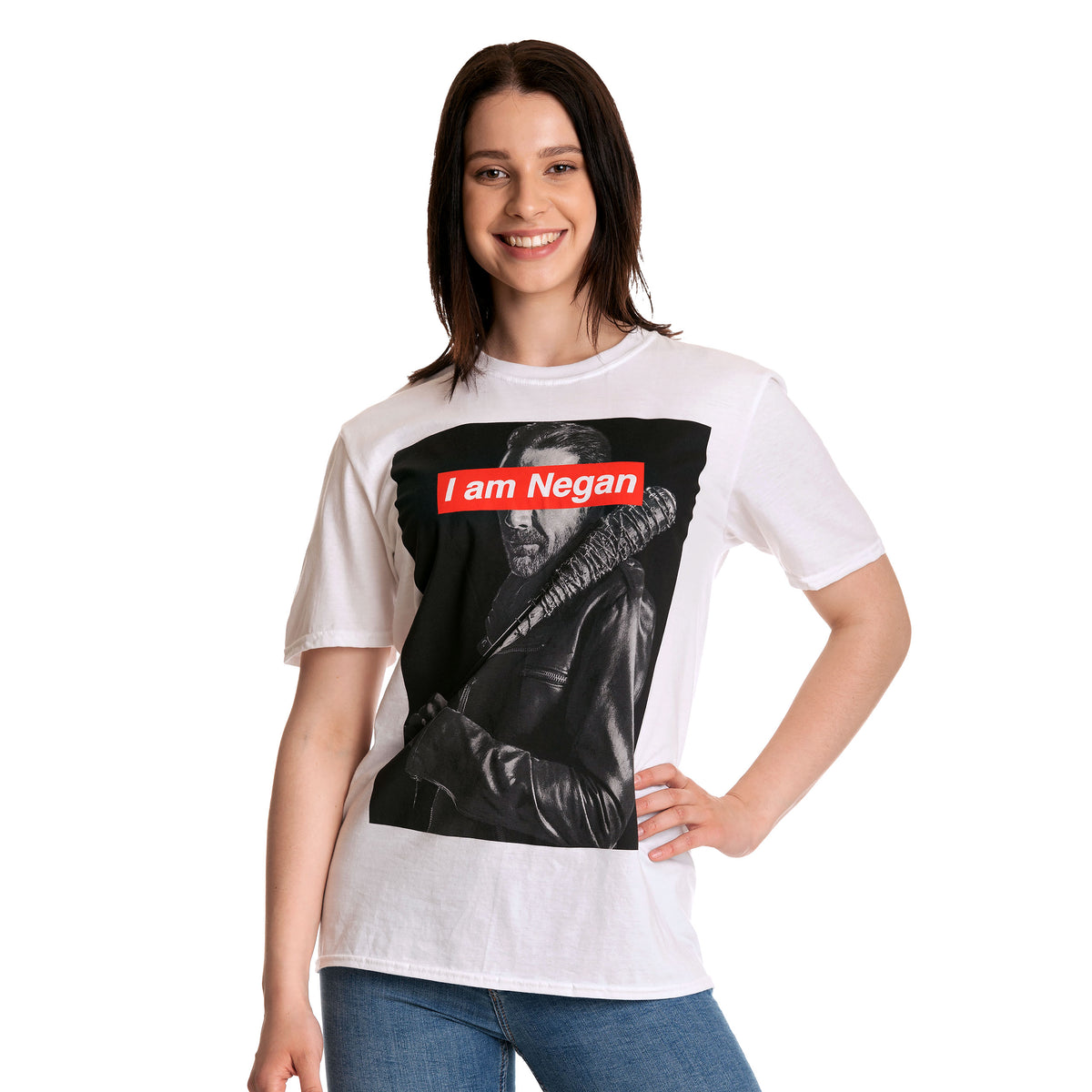 Zdjęcie produktu Walking Dead - I am Negan T-Shirt biały