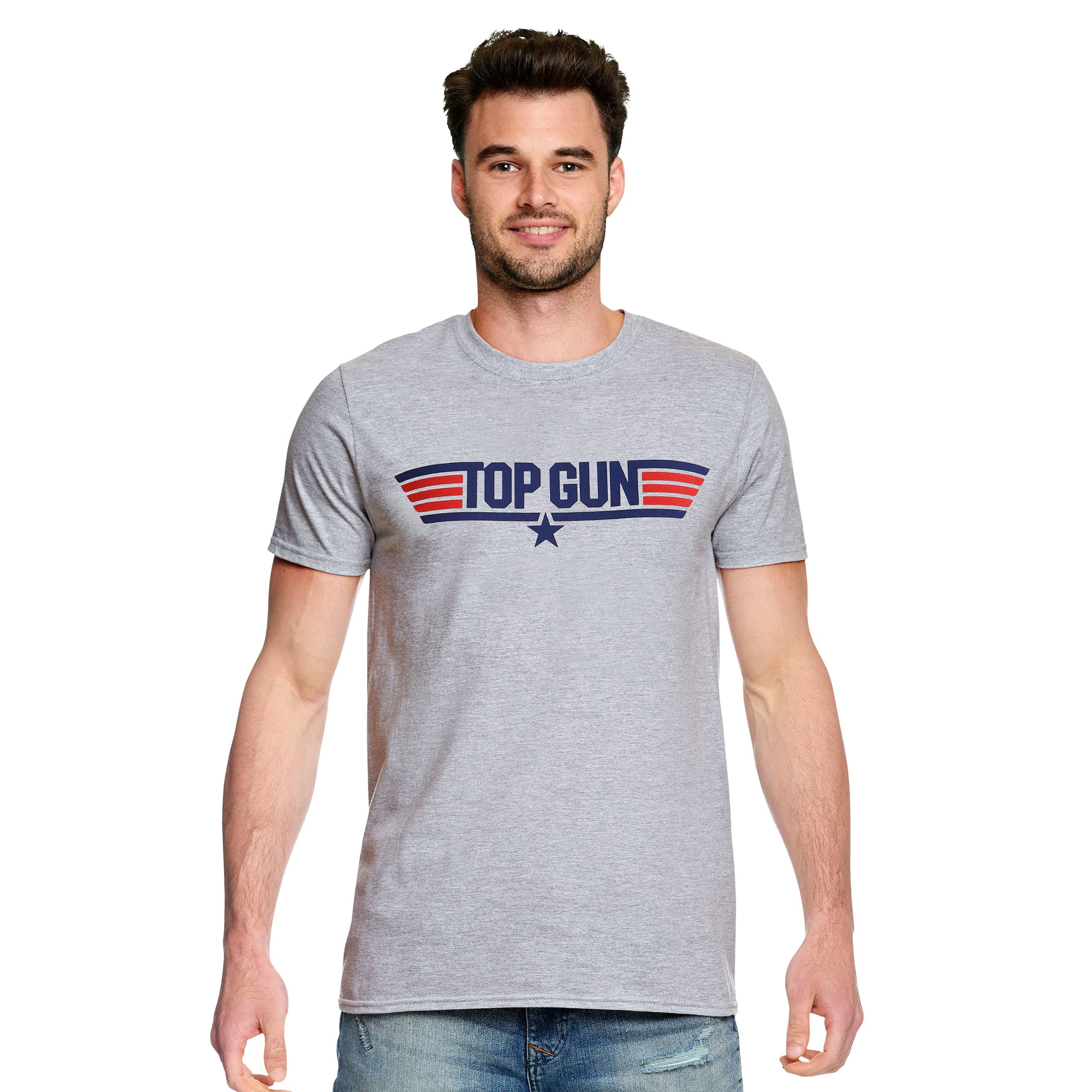 Zdjęcie produktu Top Gun - Logo T-Shirt szary