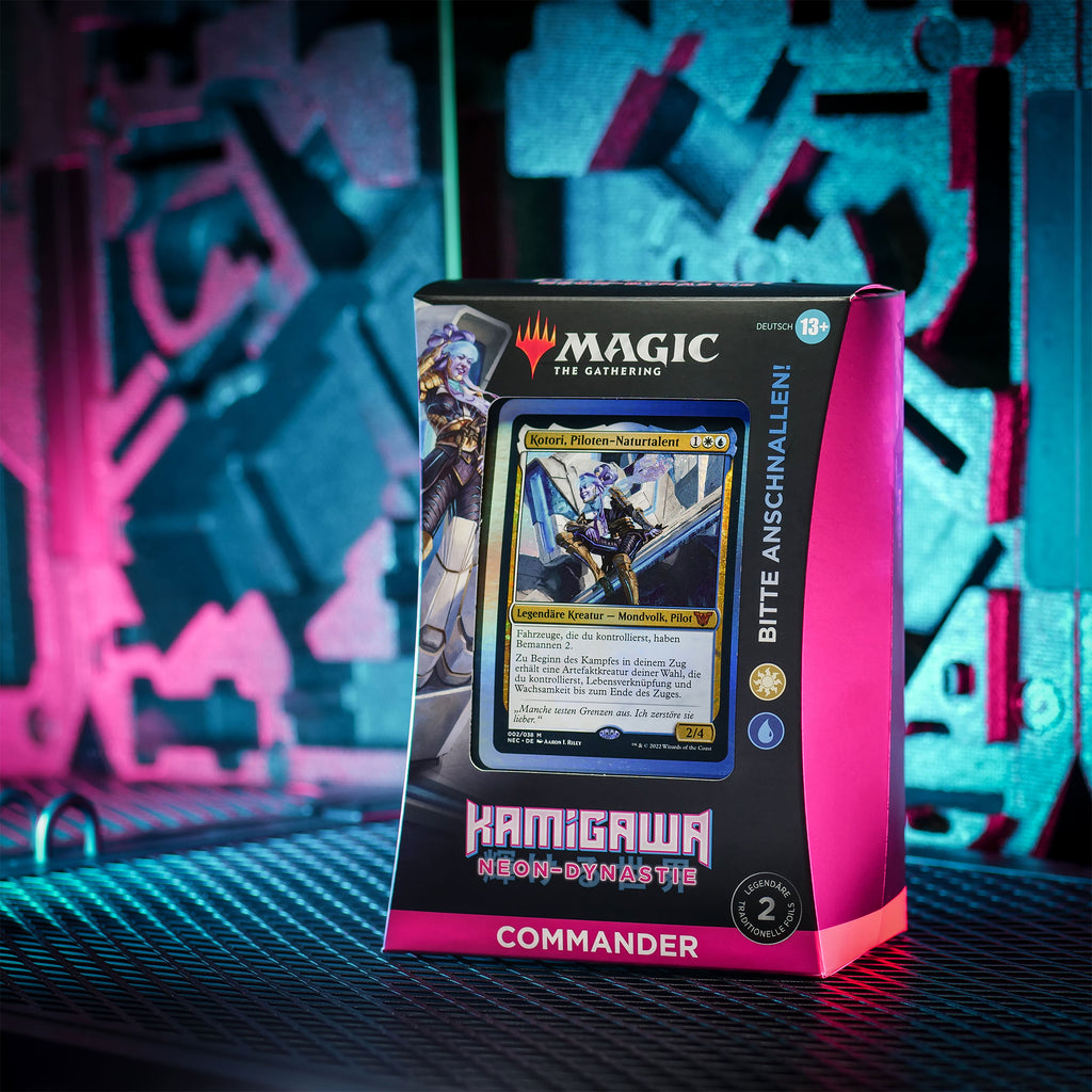 Zdjęcie produktu Magic The Gathering - Kamigawa Neon-Dynastia Commander Deck Proszę Zapiąć Pas!