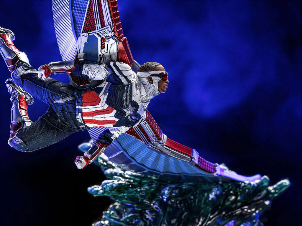 Zdjęcie produktu The Falcon and The Winter Soldier - Captain America BDS Art Scale Deluxe Statue