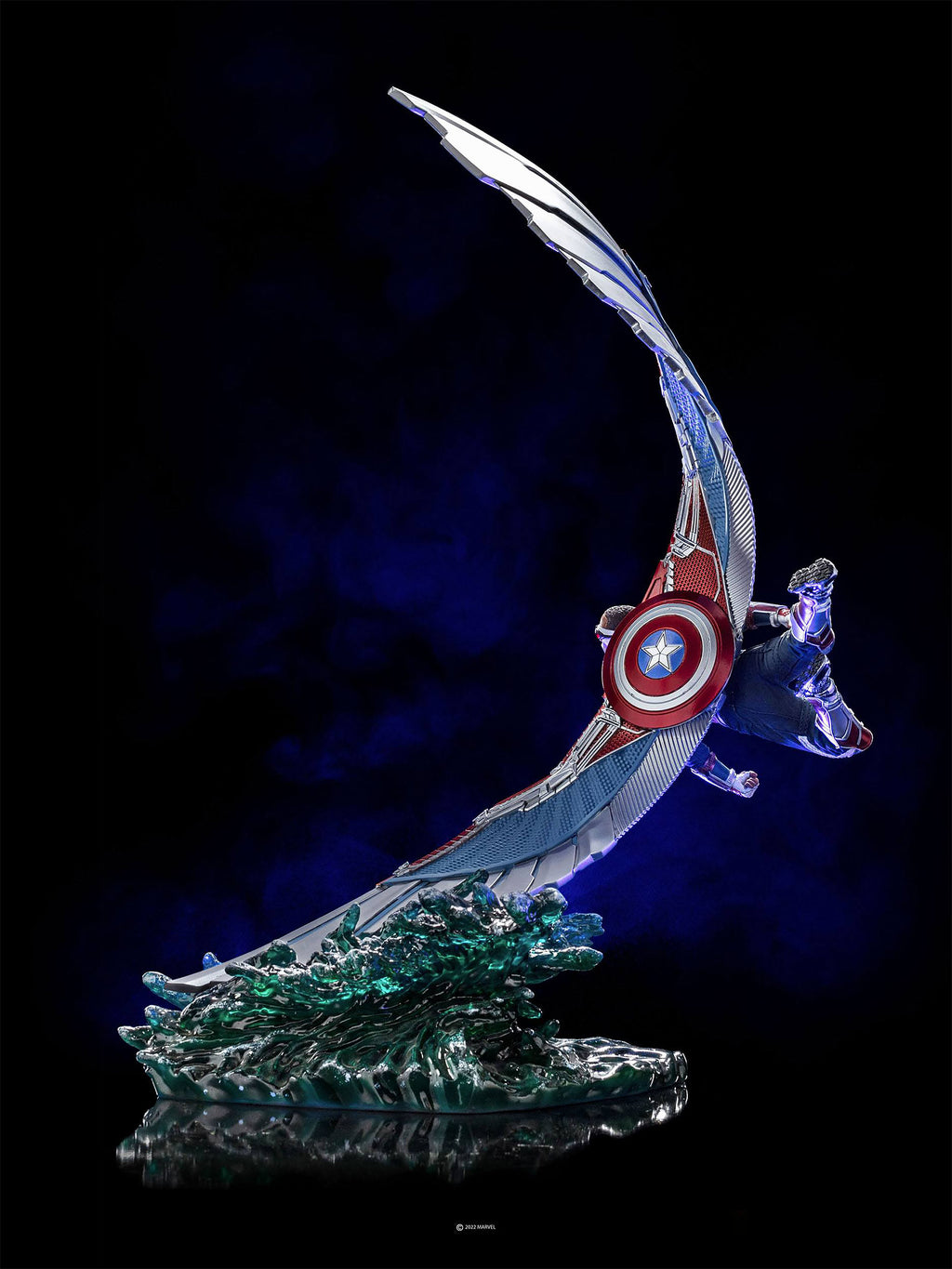Zdjęcie produktu The Falcon and The Winter Soldier - Captain America BDS Art Scale Deluxe Statue