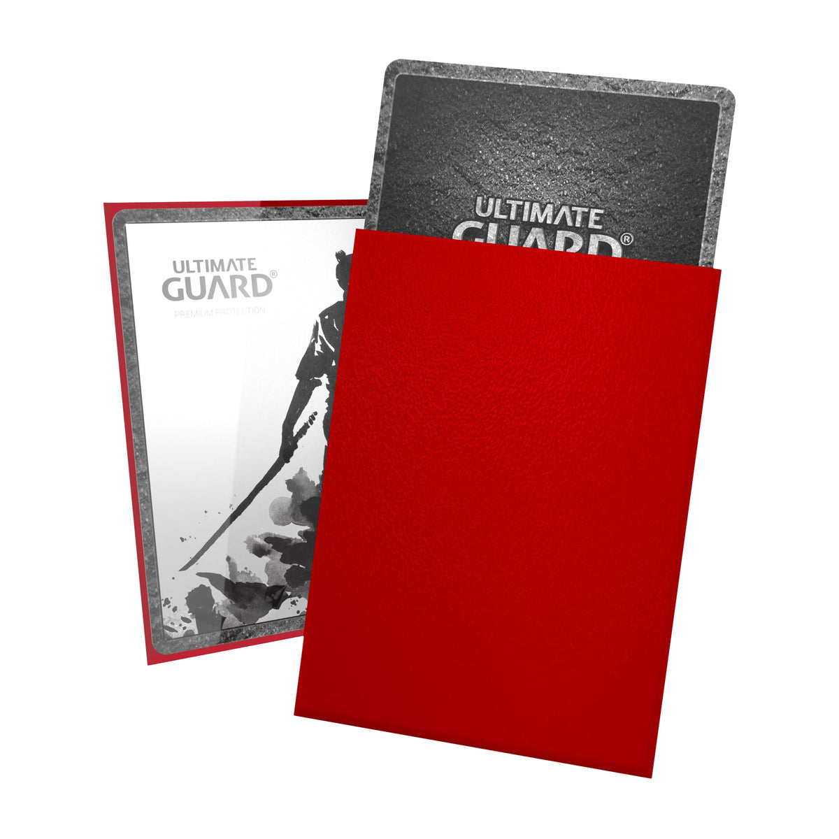 Zdjęcie produktu Czerwone Koszulki na Karty Katana 100 sztuk Ultimate Guard do TCG Standardowy Rozmiar