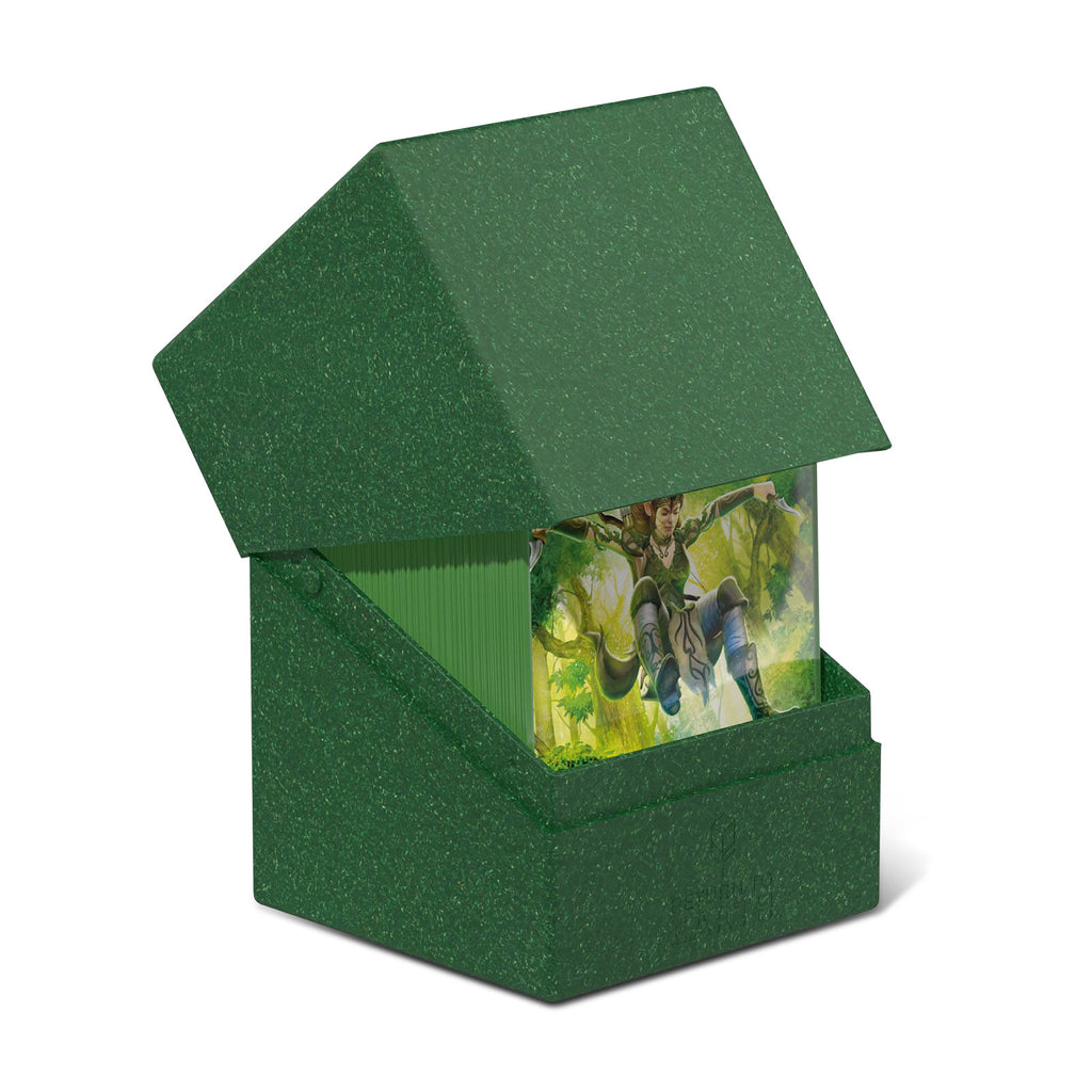 Product image Ultimate Guard green collectible card box for 100 cards