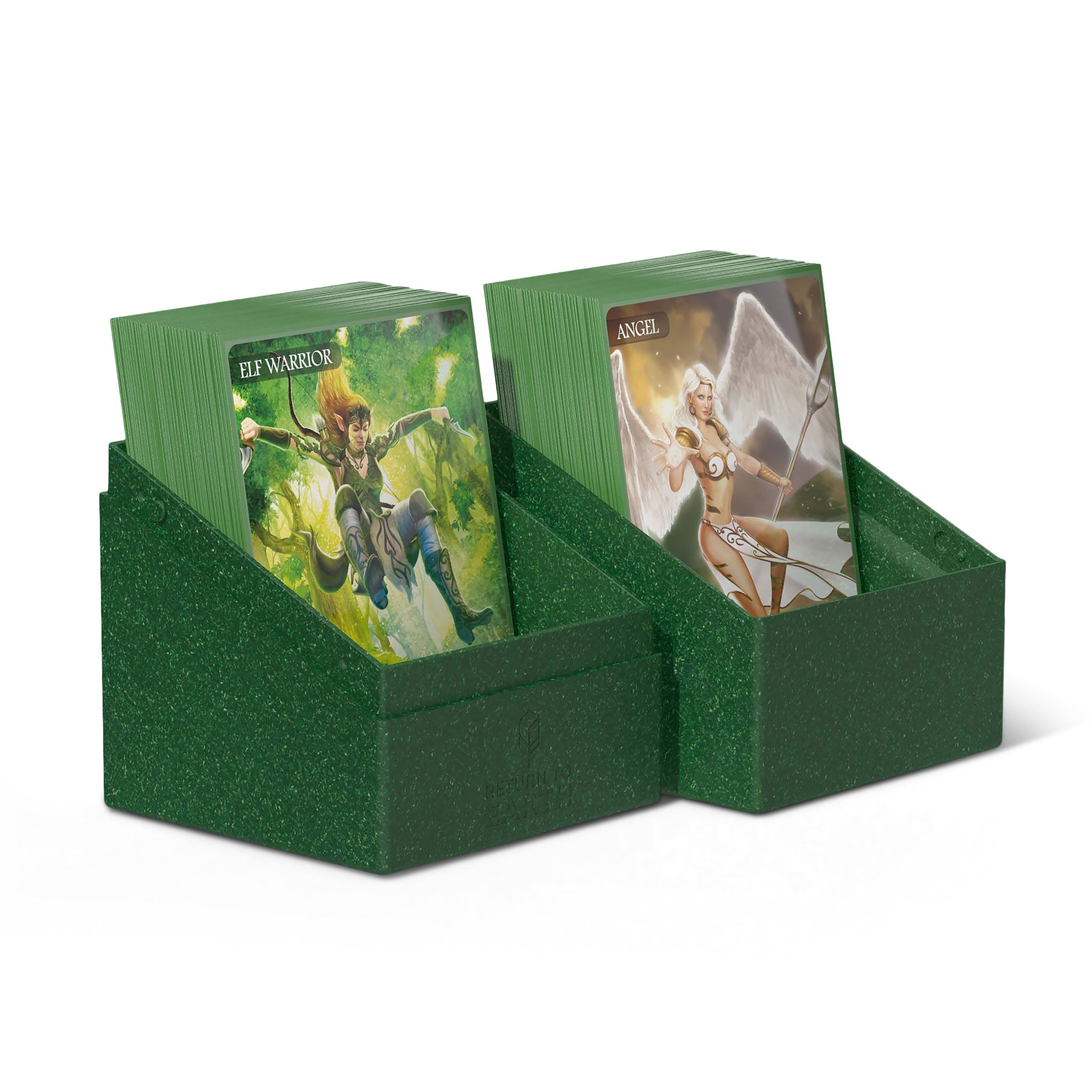 Zdjęcie produktu Pudełko na karty kolekcjonerskie Ultimate Guard zielone na 100 kart