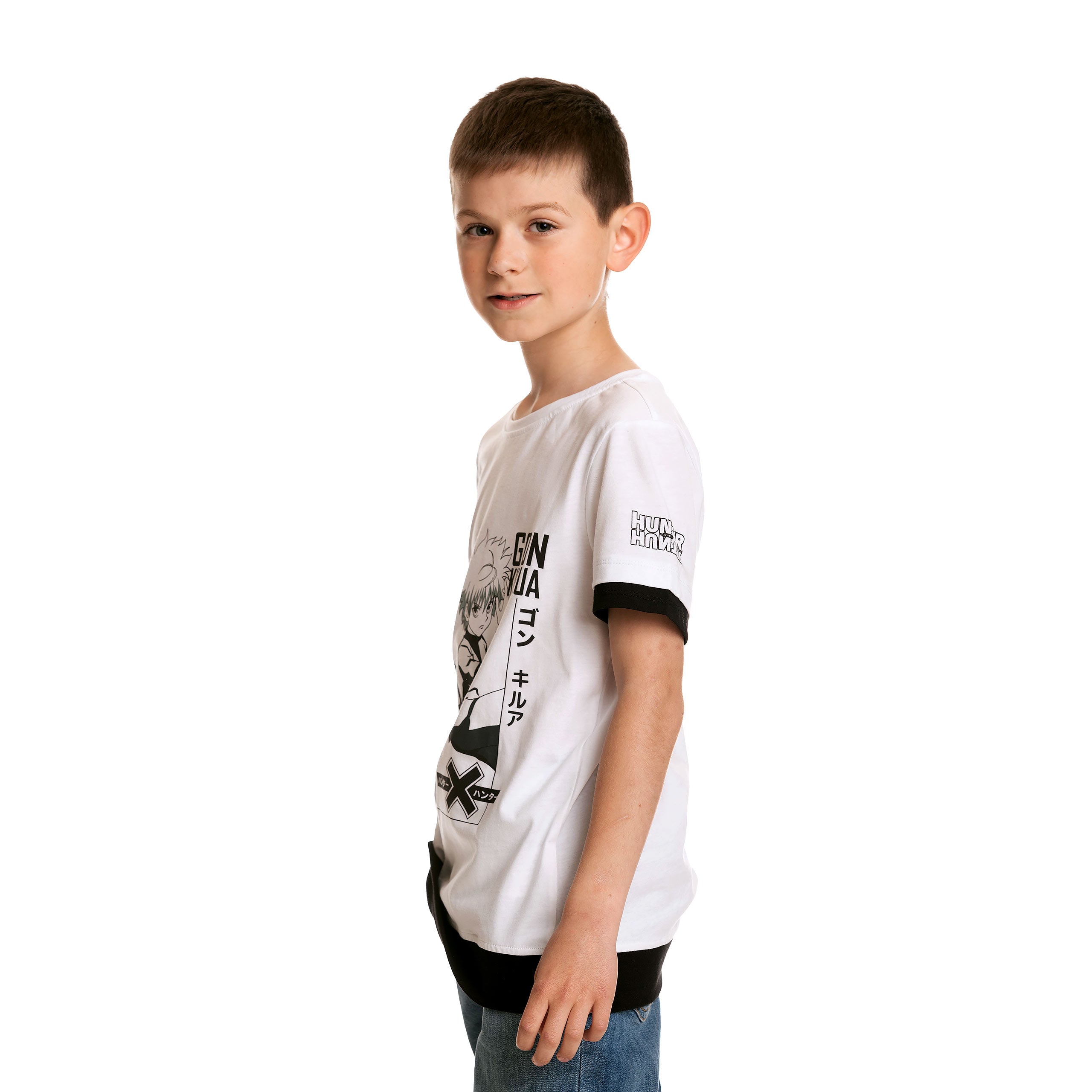 Zdjęcie produktu Hunter x Hunter - Gon Killua T-Shirt dla dzieci białe