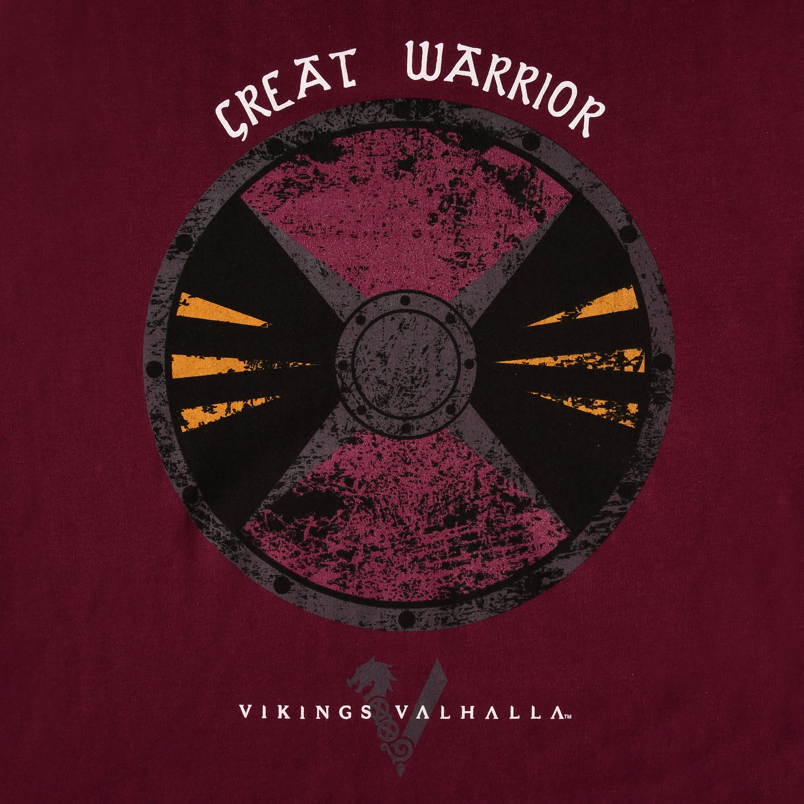 Zdjęcie produktu Vikings Valhalla - Great Warrior T-Shirt czerwony