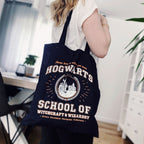 Zdjęcie produktu Torba Hogwarts School niebieska - Harry Potter