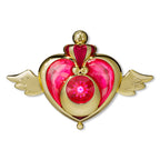 Zdjęcie produktu Sailor Moon - Broszka Crisis Moon Compact z efektami świetlnymi i dźwiękowymi